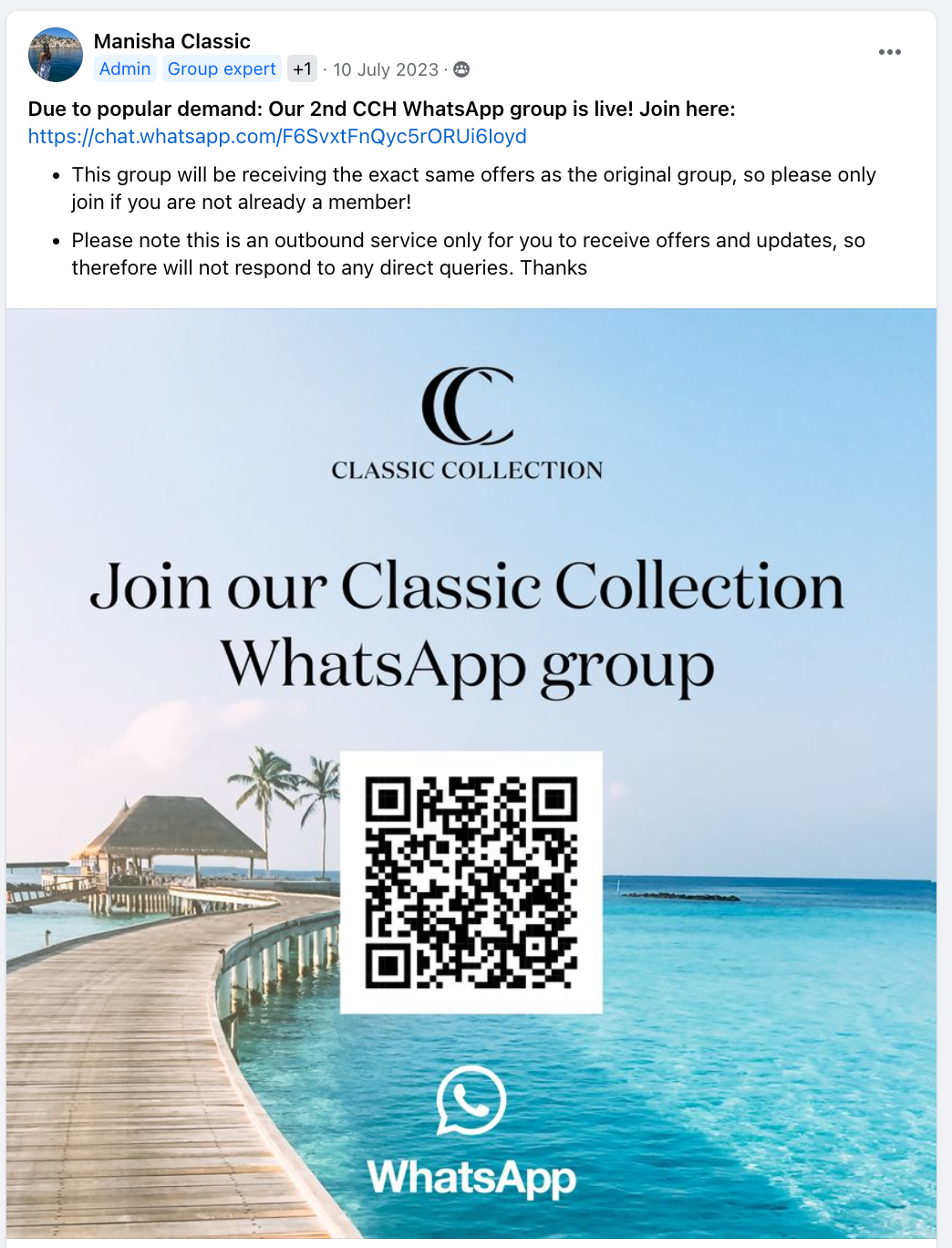 WhatsApp QR Invitation