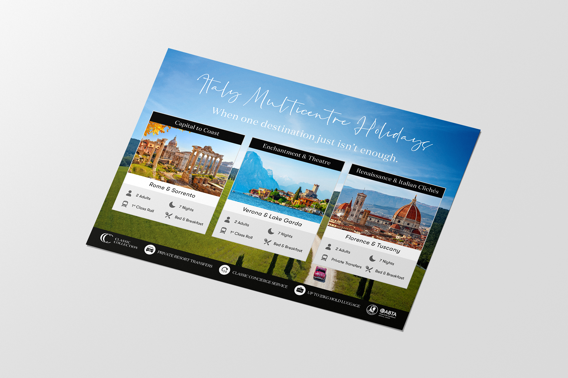 Multicentre Holiday A2 poster