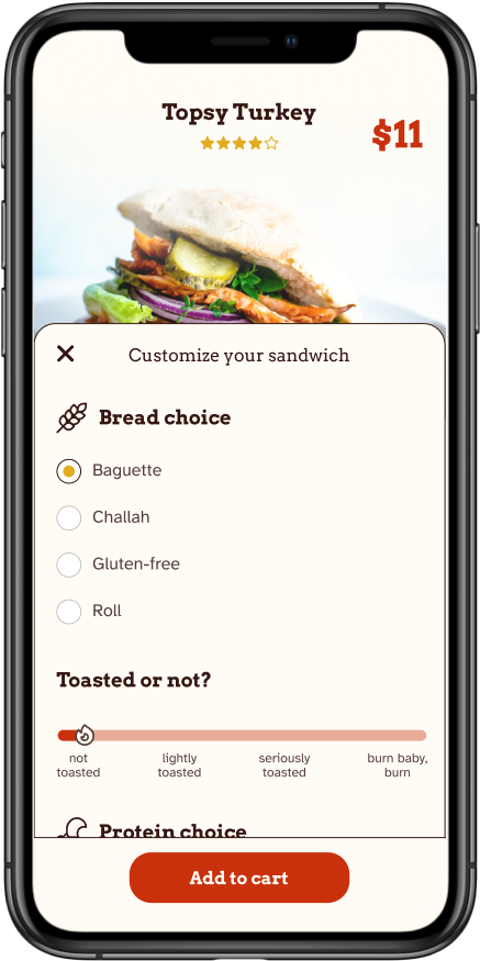 Product page