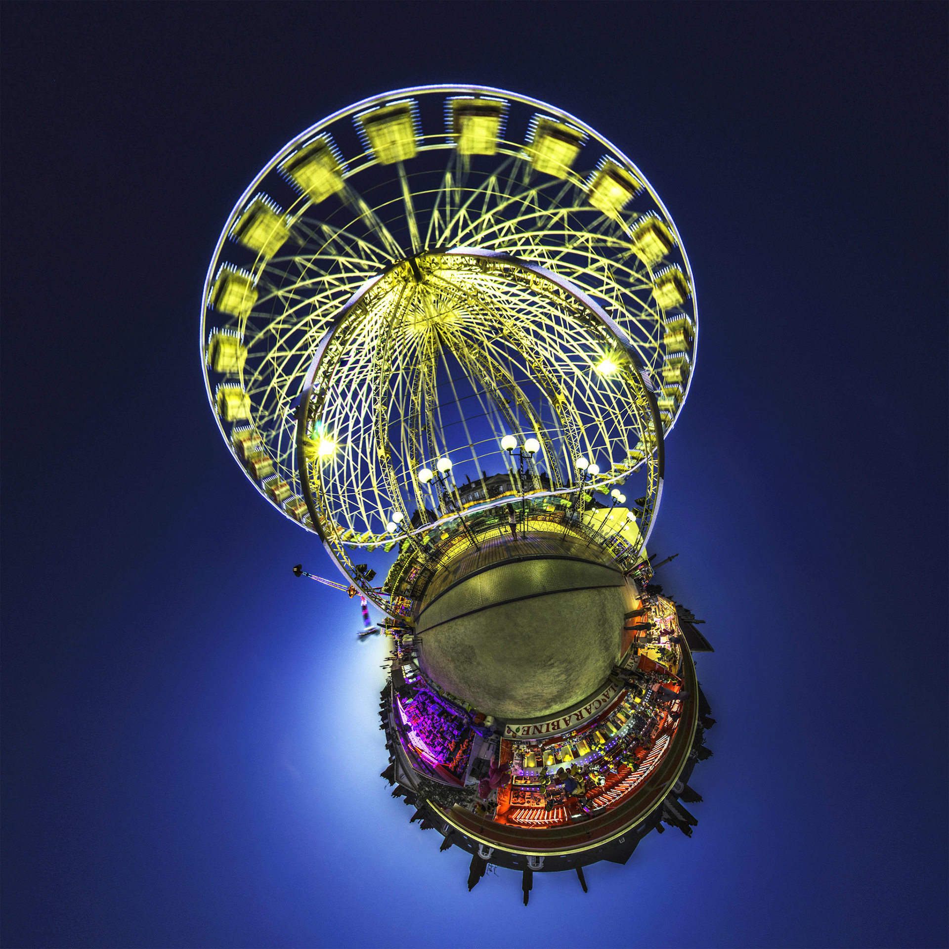 LITTLE PLANET GRANDE ROUE DE NUIT