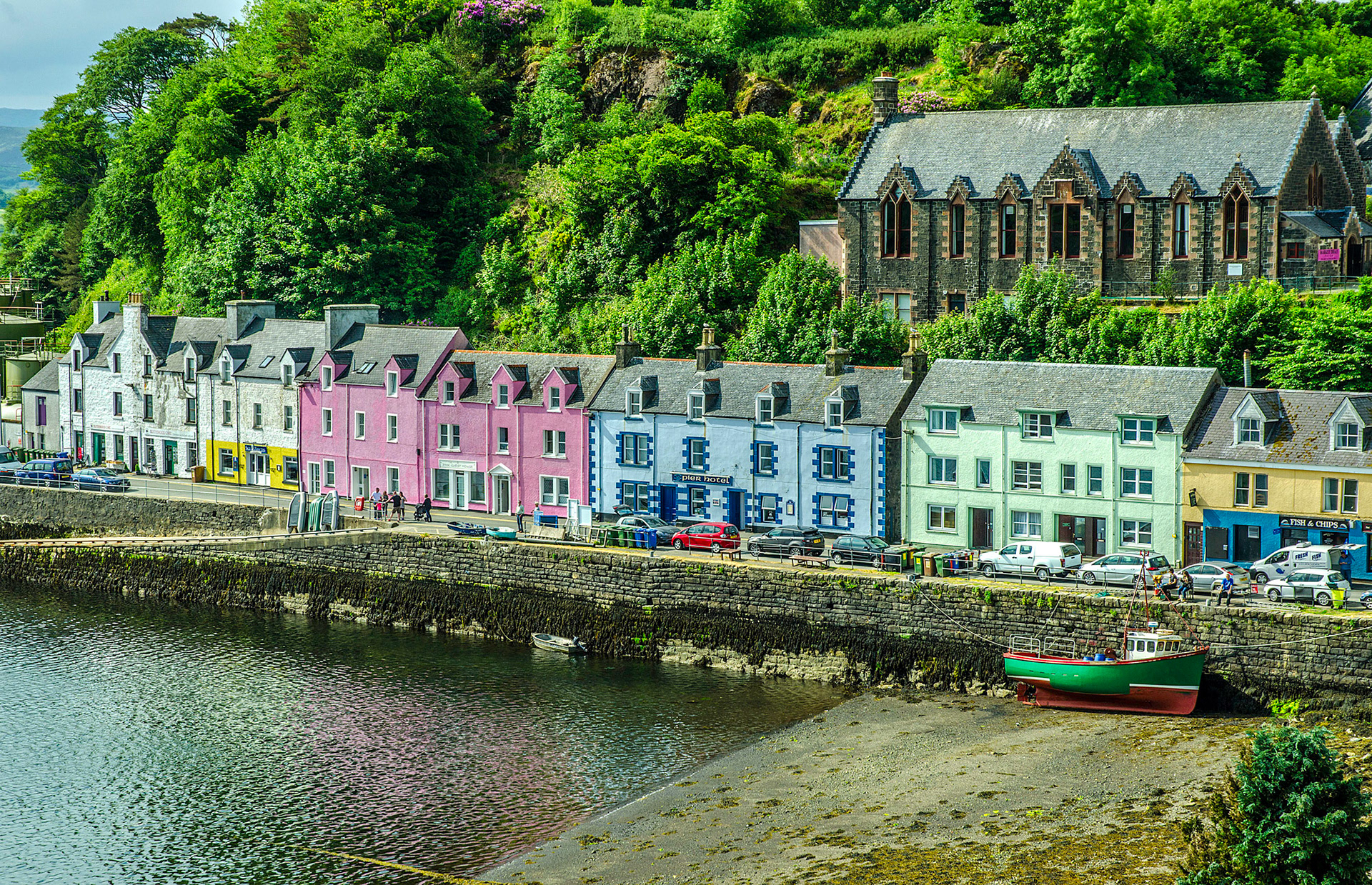 PORTREE ILE DE SKYE