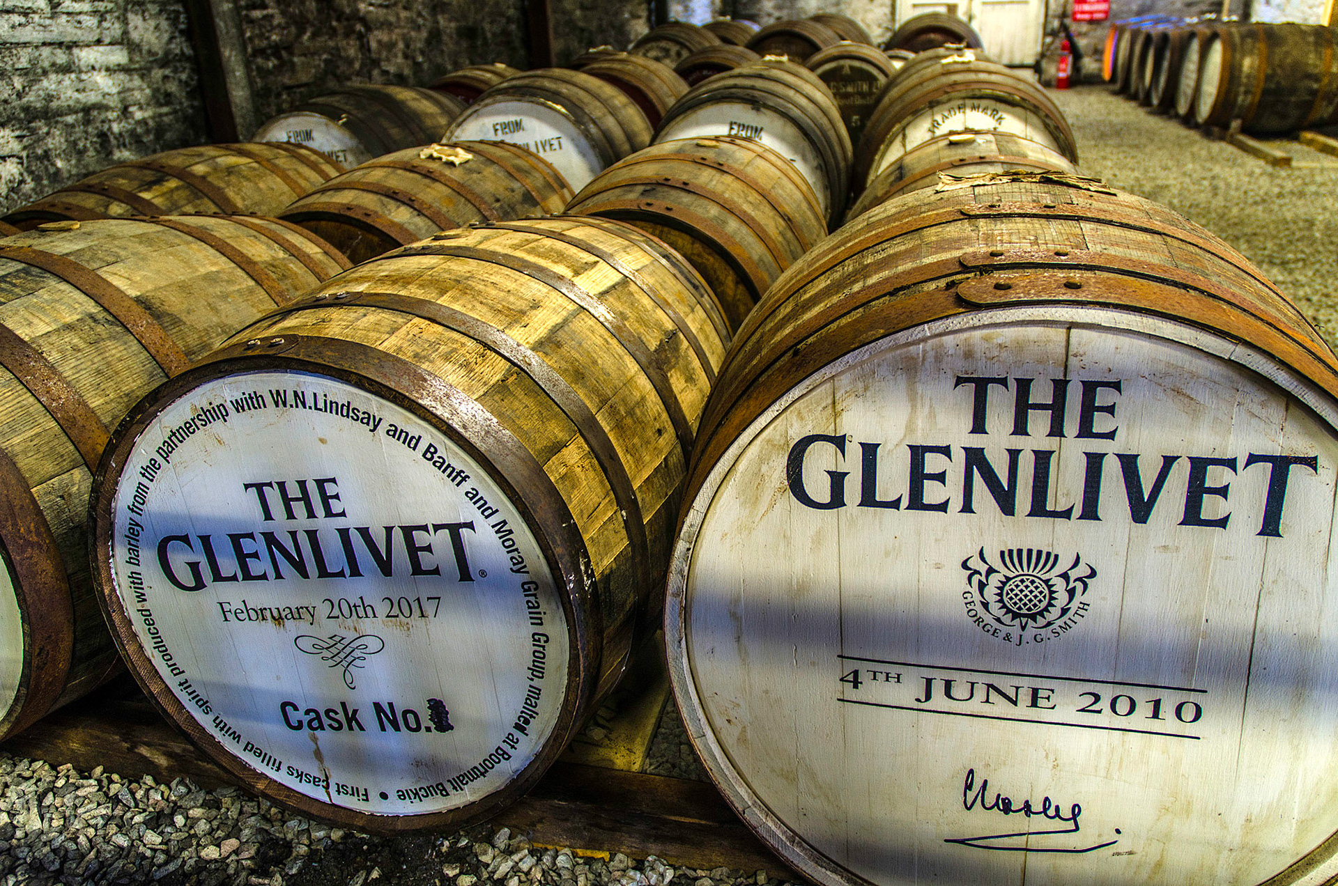 DISTILLERIE GLENLIVET LE FUT DU PRINCE CHARLES