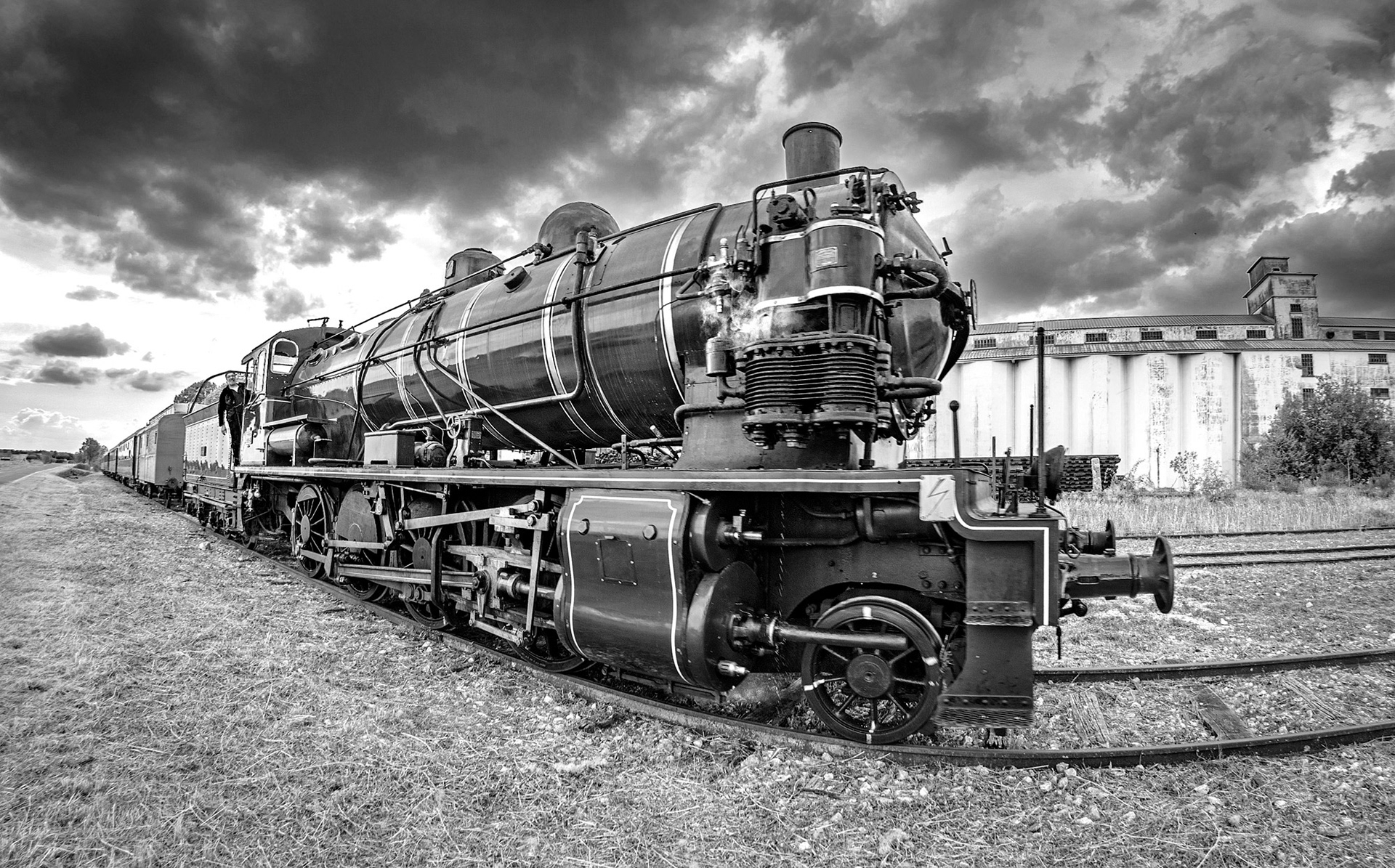 SNCF, train à vapeur.