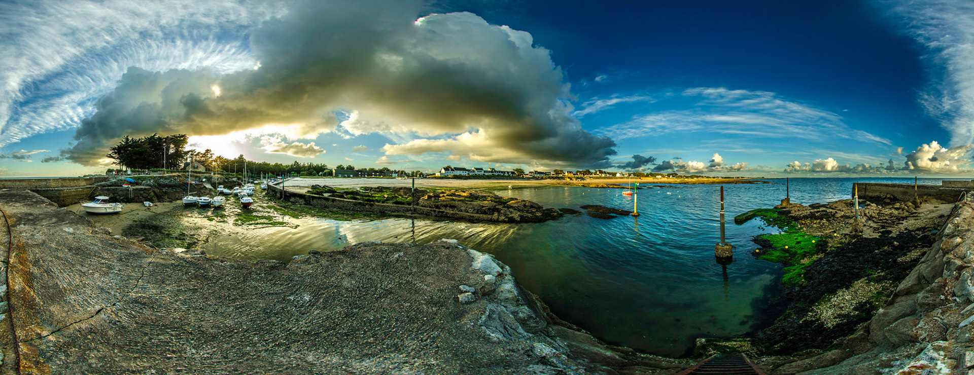 Port de Lérat en Loire Atlantique.