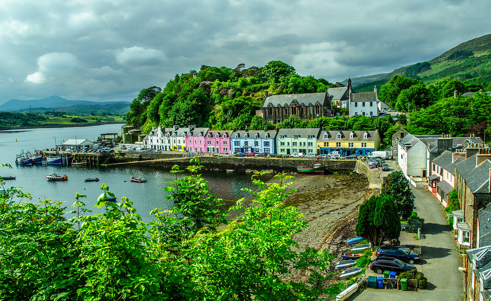 PORTREE ILE DE SKYE