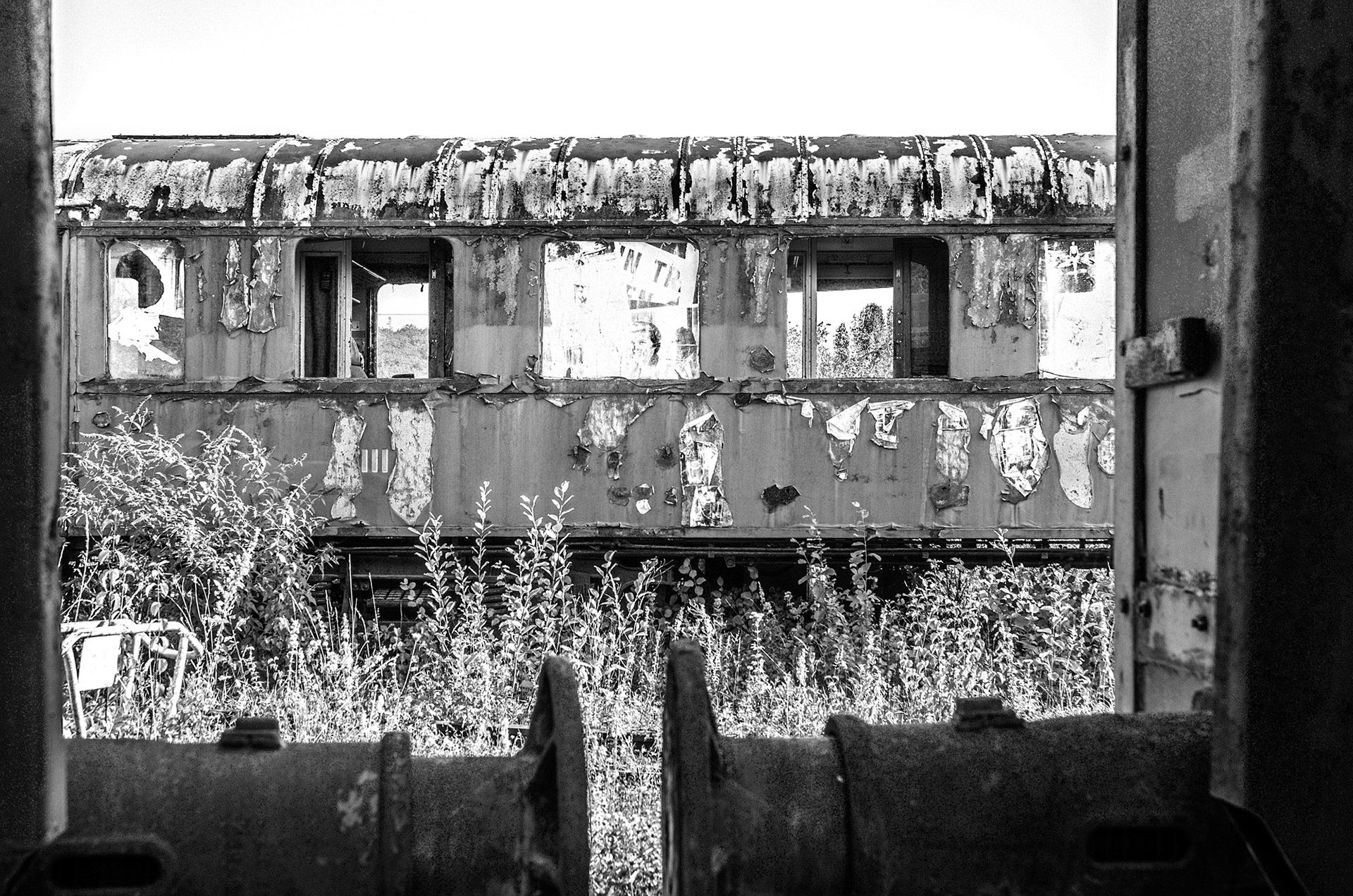 SNCF wagon 3ème classe.