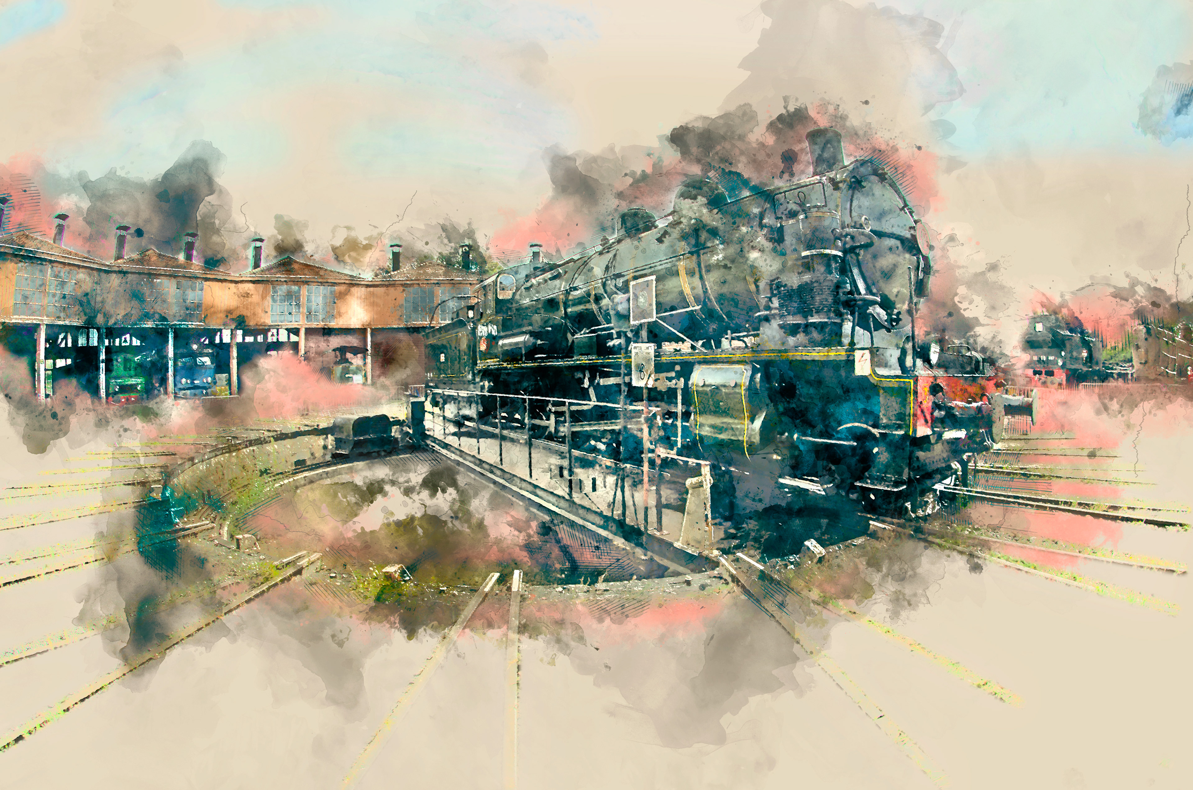 Loco davant le rotonde