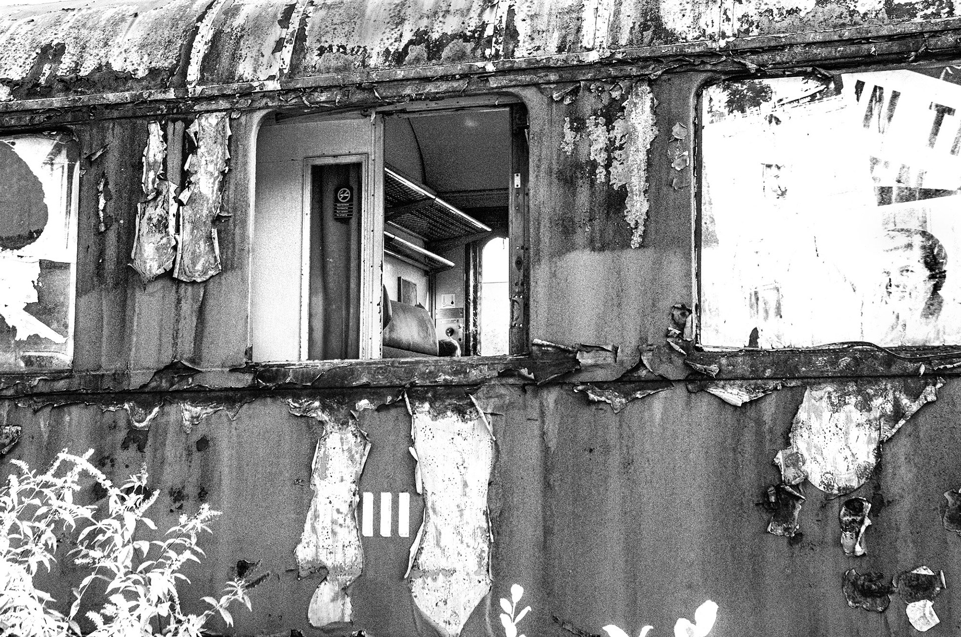 SNCF, wagon 3ème classe détails.