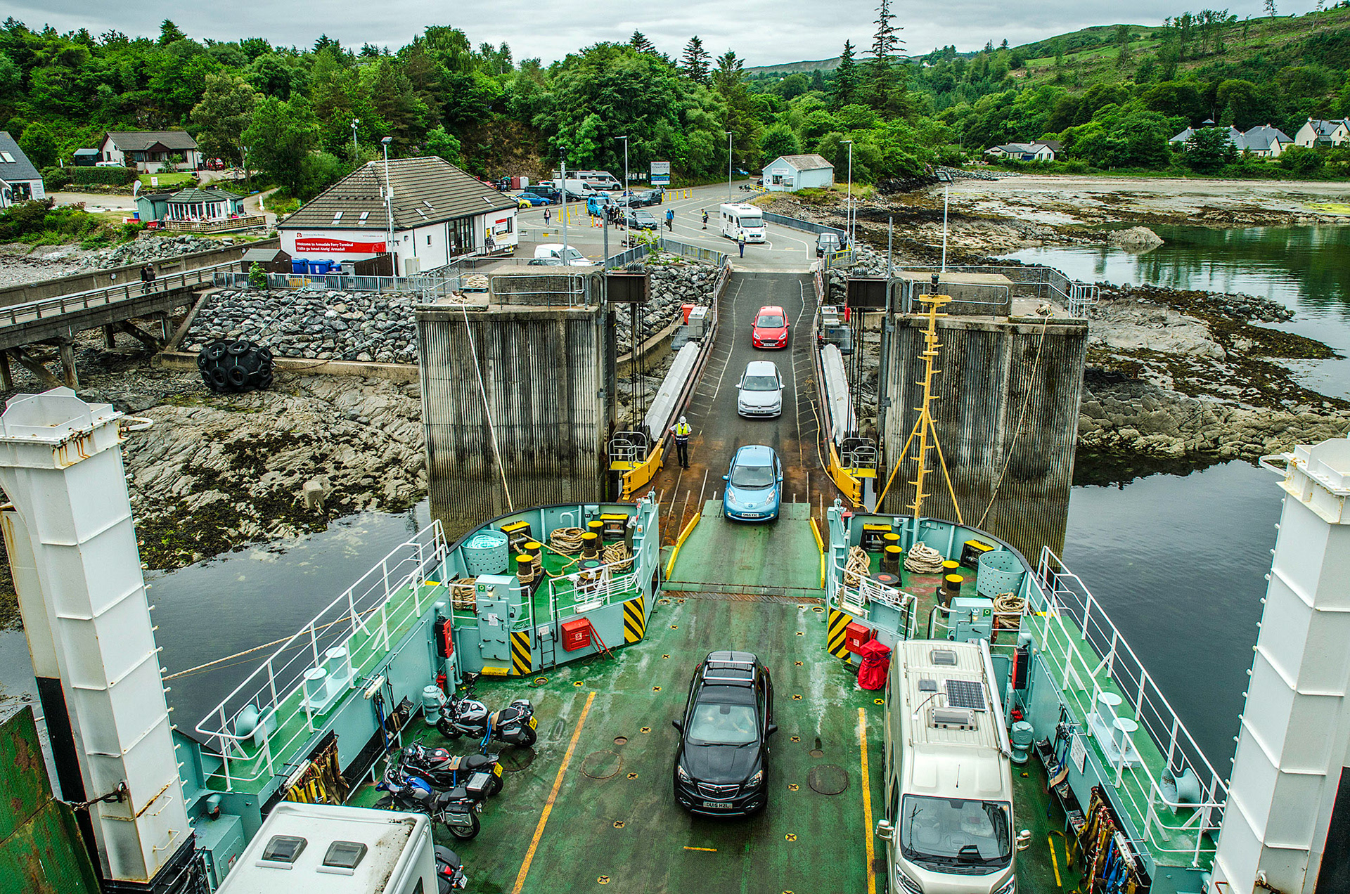 DEPART DE ILE DE SKYE