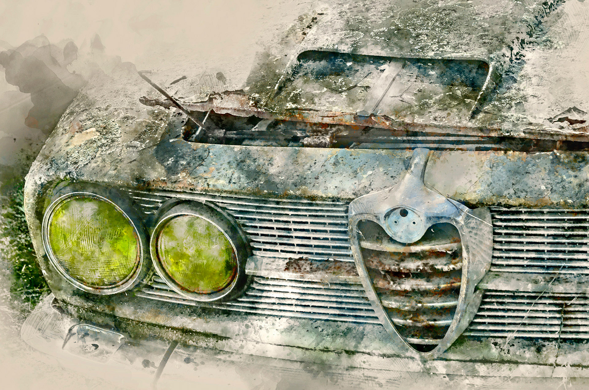 Calandre Alfa Roméo 2600