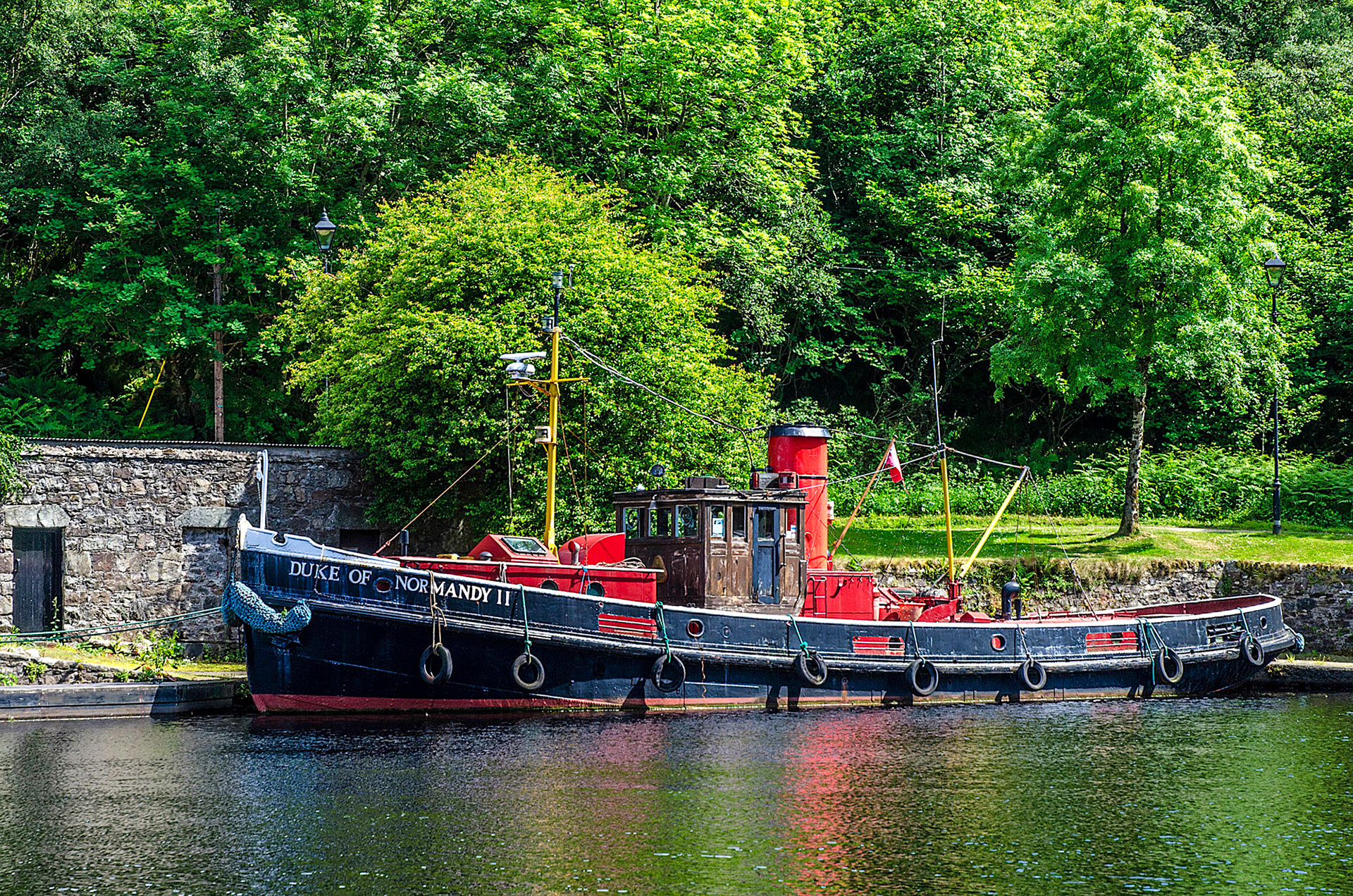 DUKE OF NORMANDY II CRINAN SEA LOCK LOCHGILPHEAD