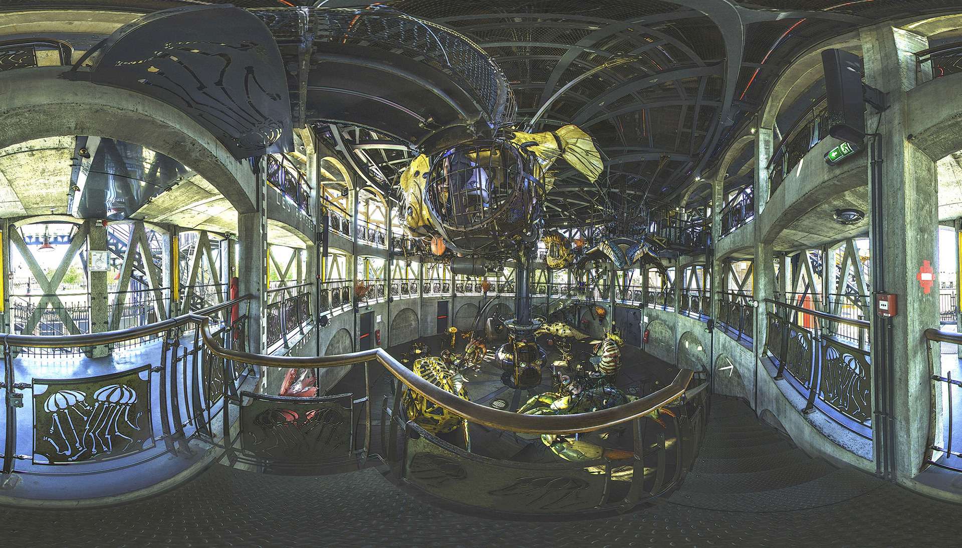 Les machines du Carrousel à Nantes.