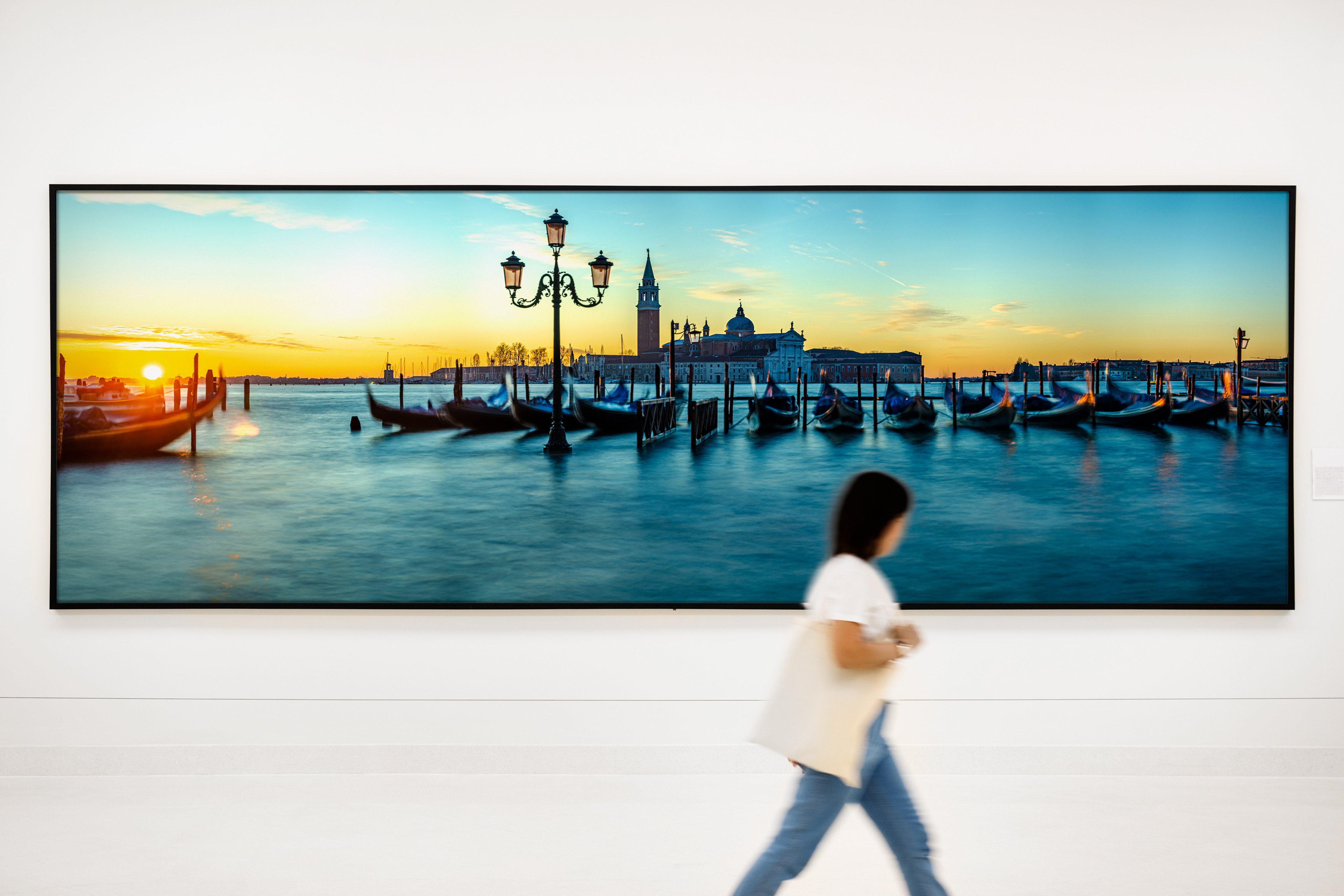 Venise, lever du jour et acqua alta