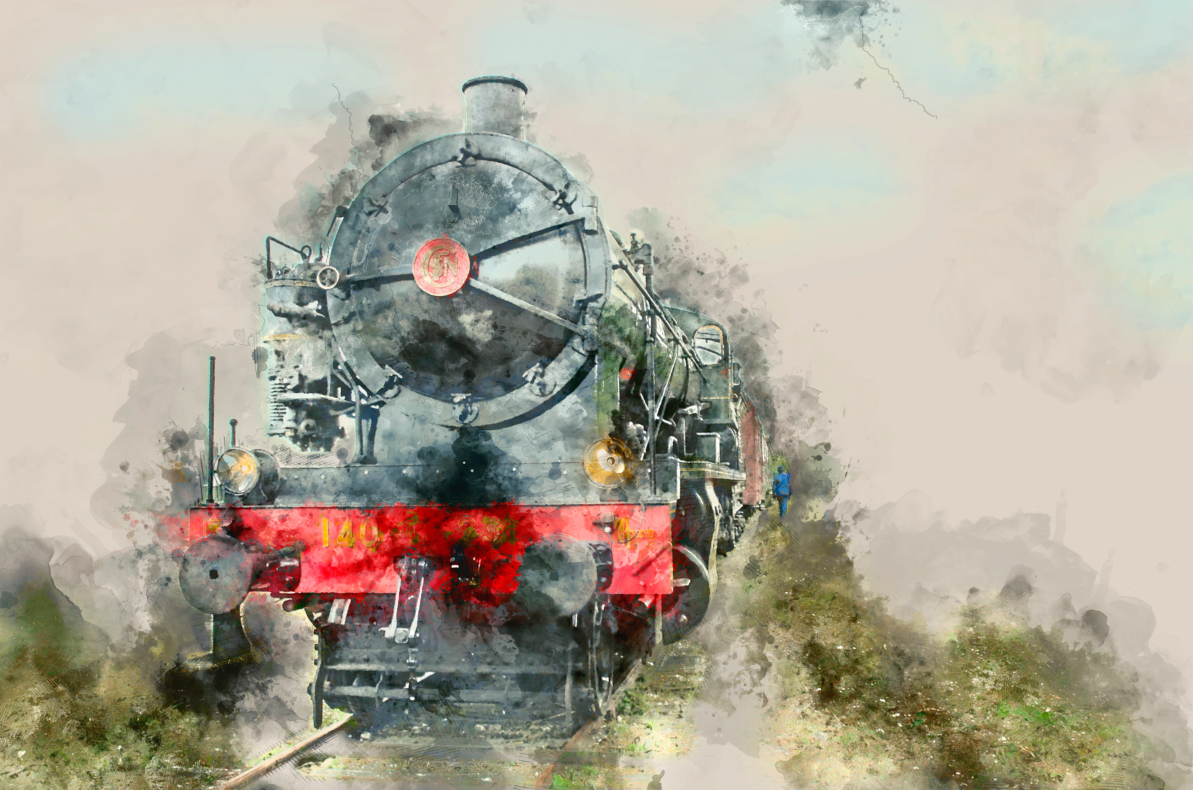 Arrêt en pleine campagne