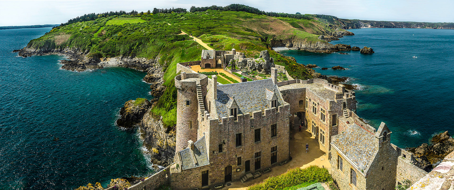 Château de La Roche Goyon – Fort La Latte – en Cote d'Armor.