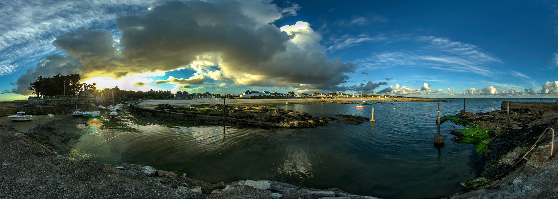 Port de Lérat en Loire Atlantique.