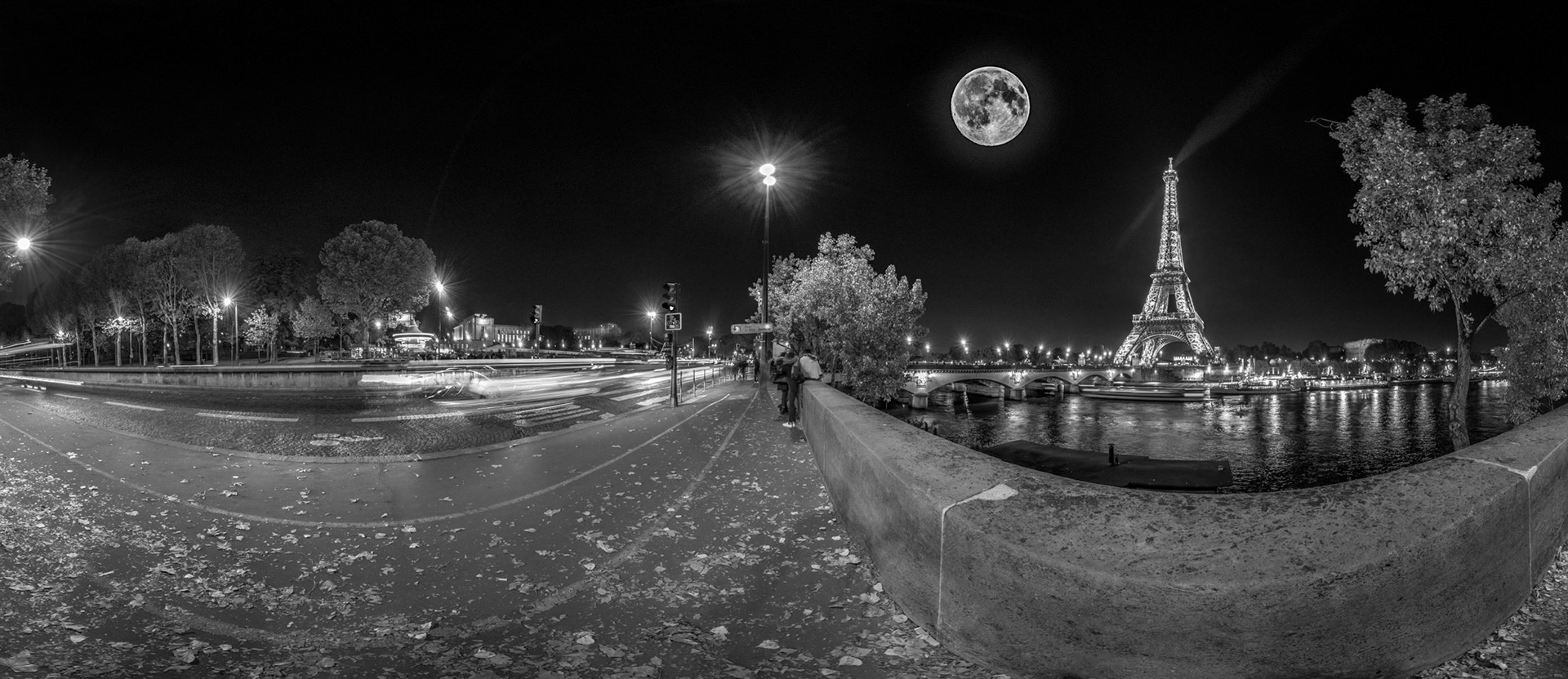 Clair de lune, Paris.