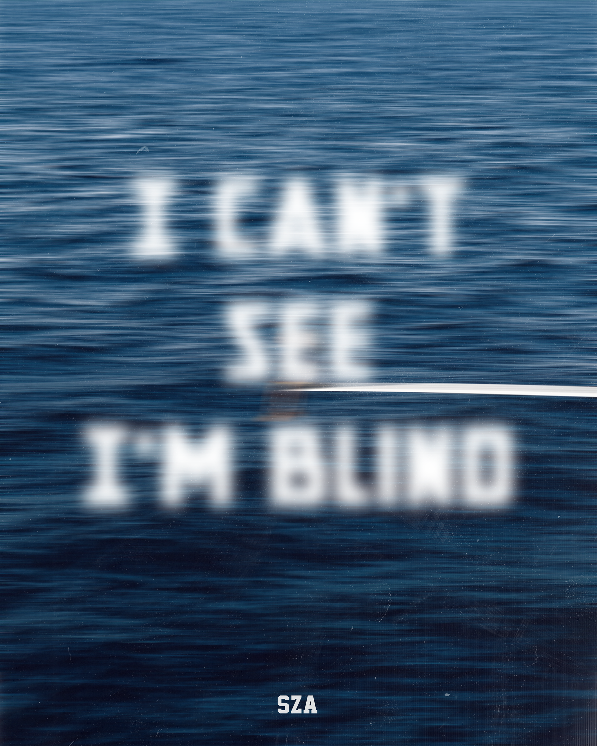 SZA 'Blind' Lyric Print