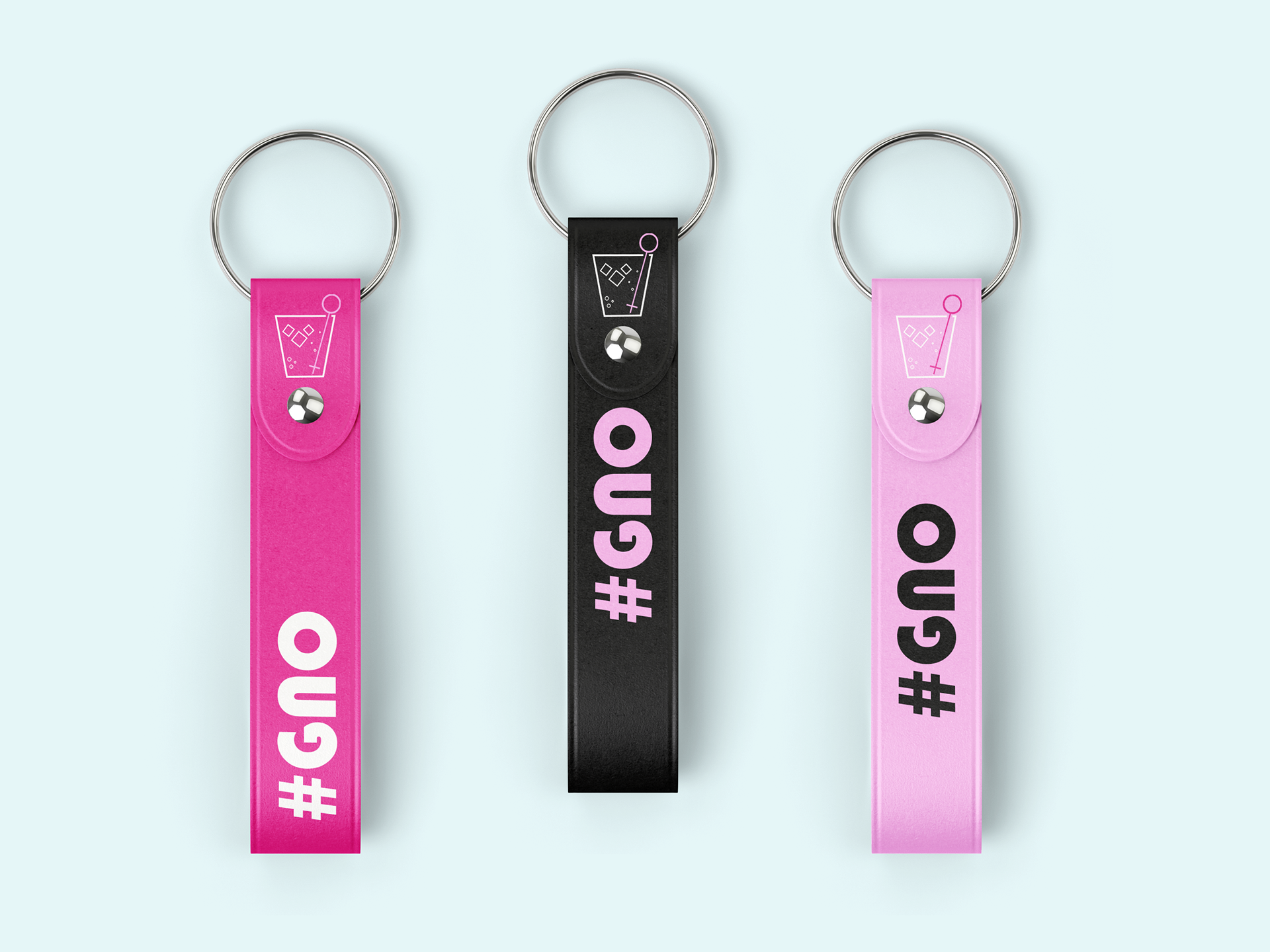 Event keychain merch