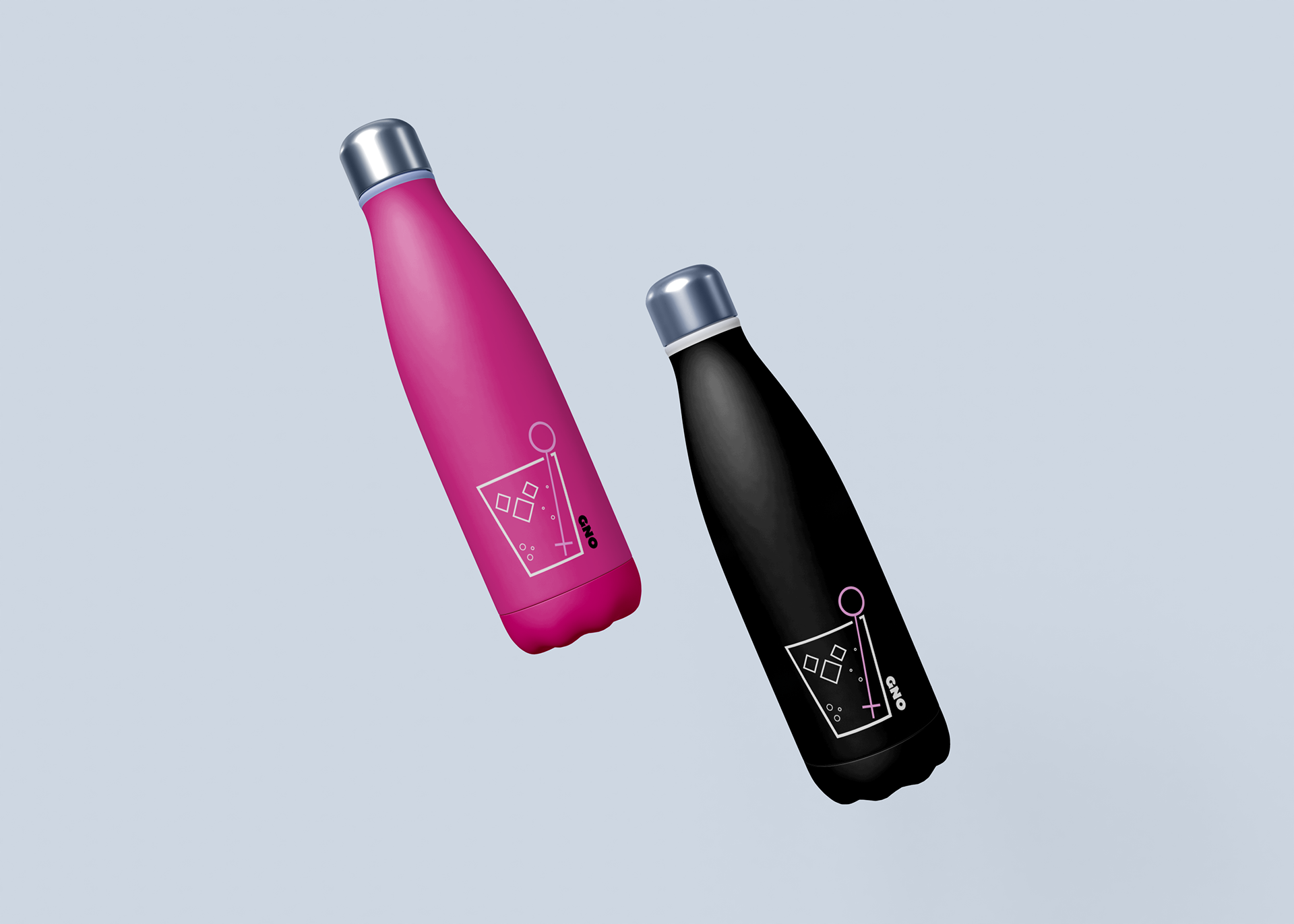 GNO portable flask
