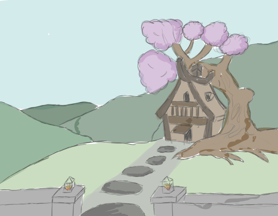House shot scene concept