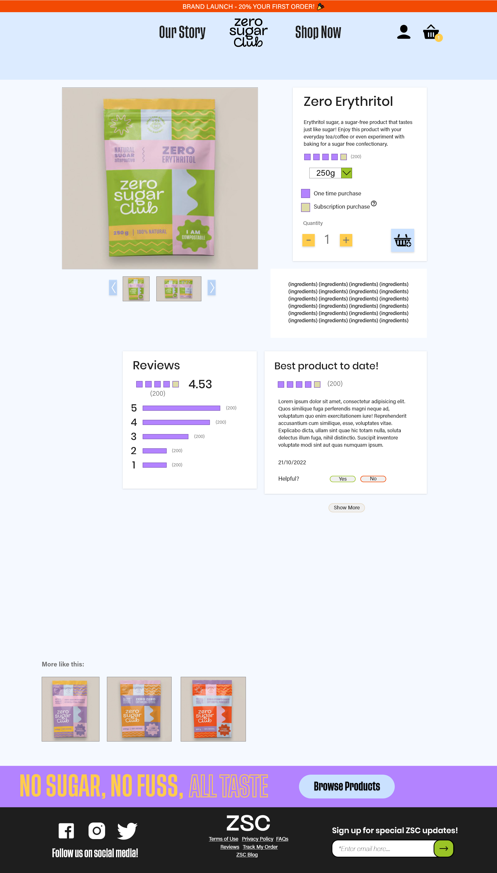 Product page