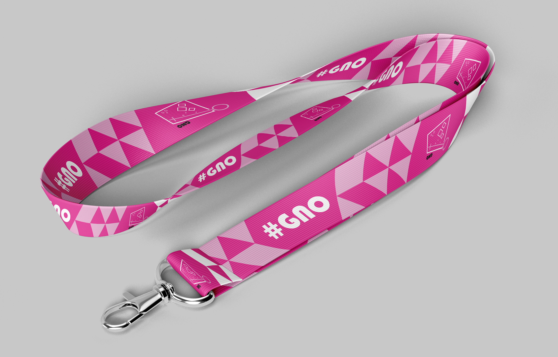 GNO staff lanyard