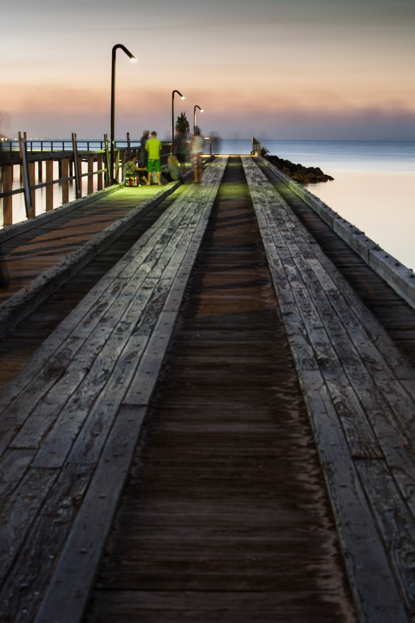 Pier at Kingfisher Bay, Fraser Island, Queensland