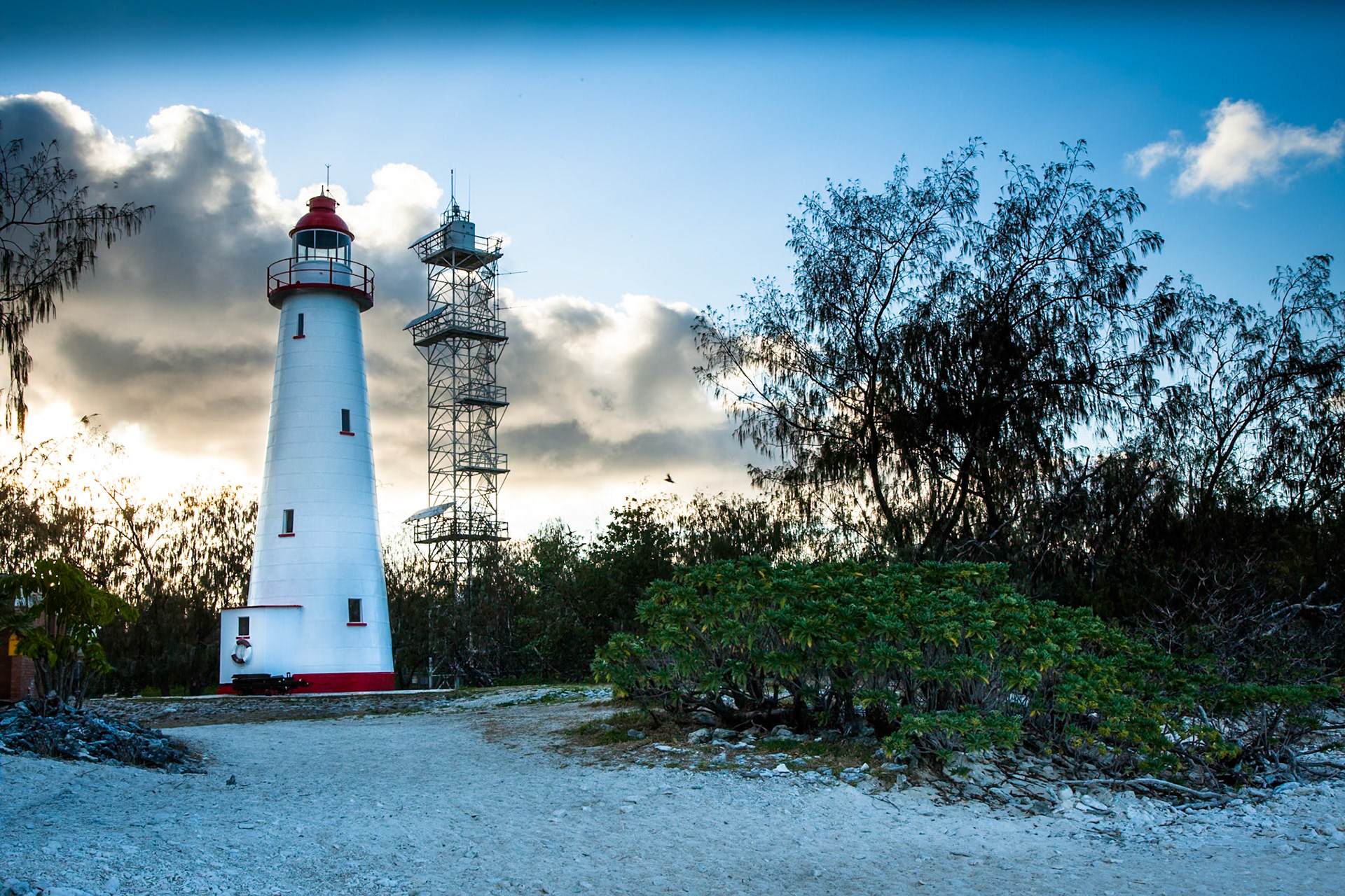 Lighthouse, Lady Elliot Island, Queensland, Australia