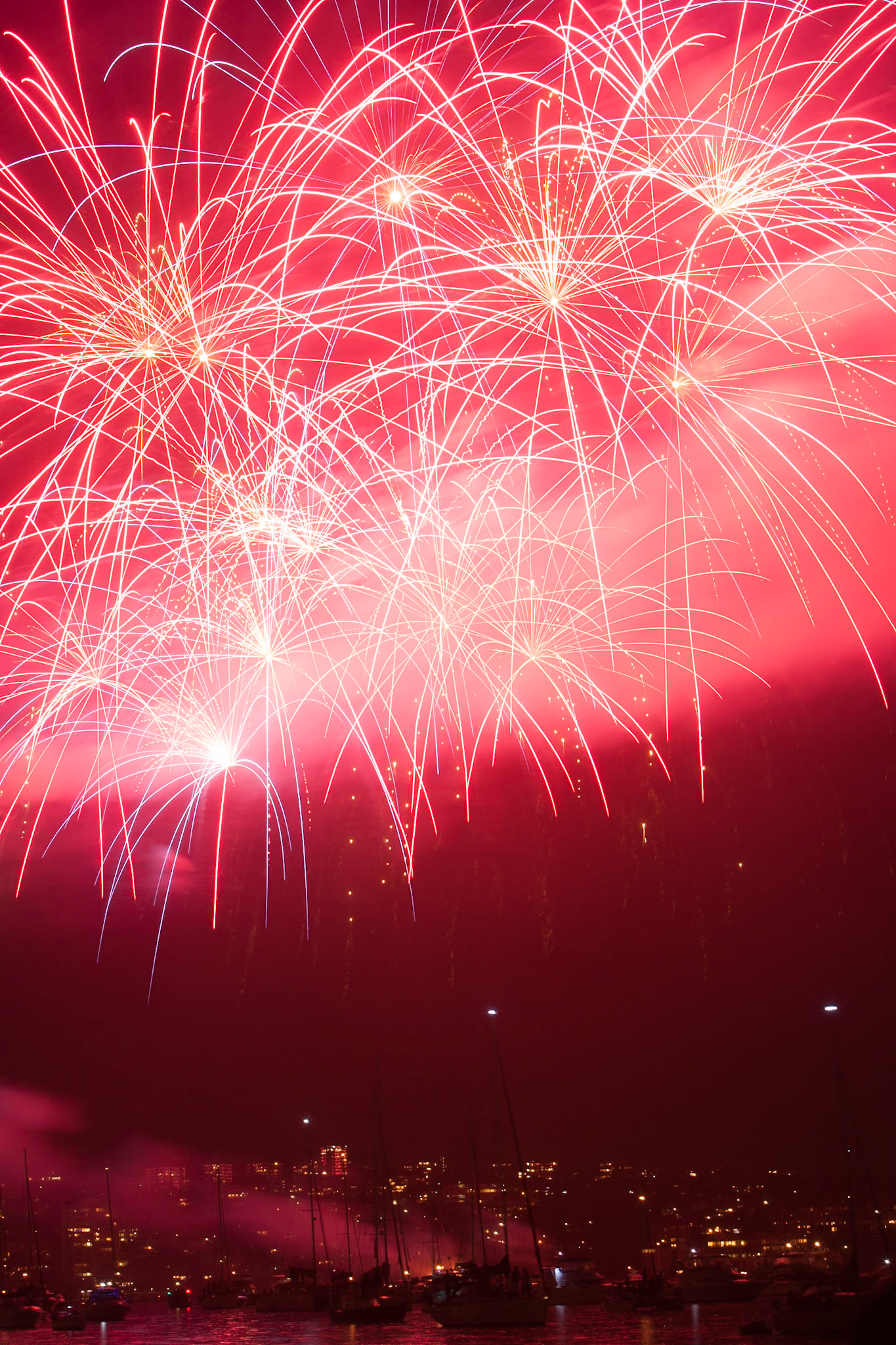 Fireworks, New Year's eve 2012, Sydney
