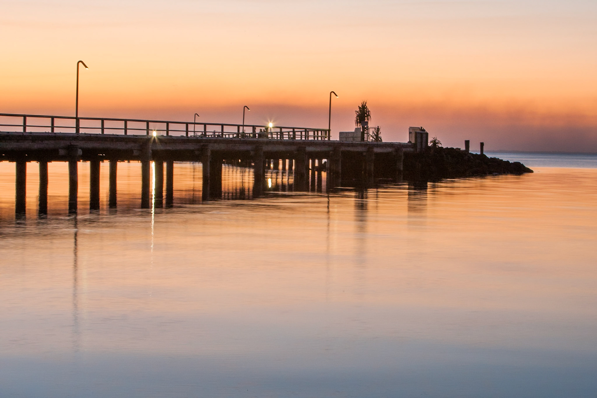 Pier at Kingfisher Bay, Fraser Island, Queensland