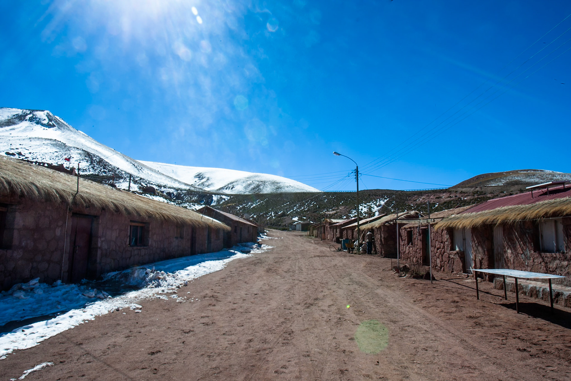 Machuca village, Altiplano, Atacama, Chile