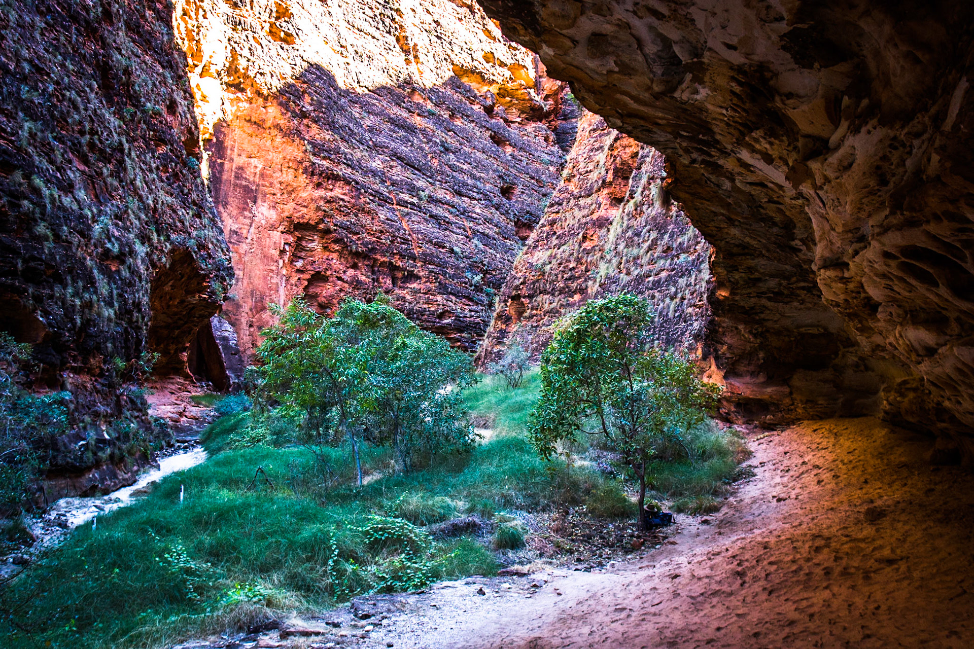 Cathedral Gorge, The Bungle Bungles, West Australia