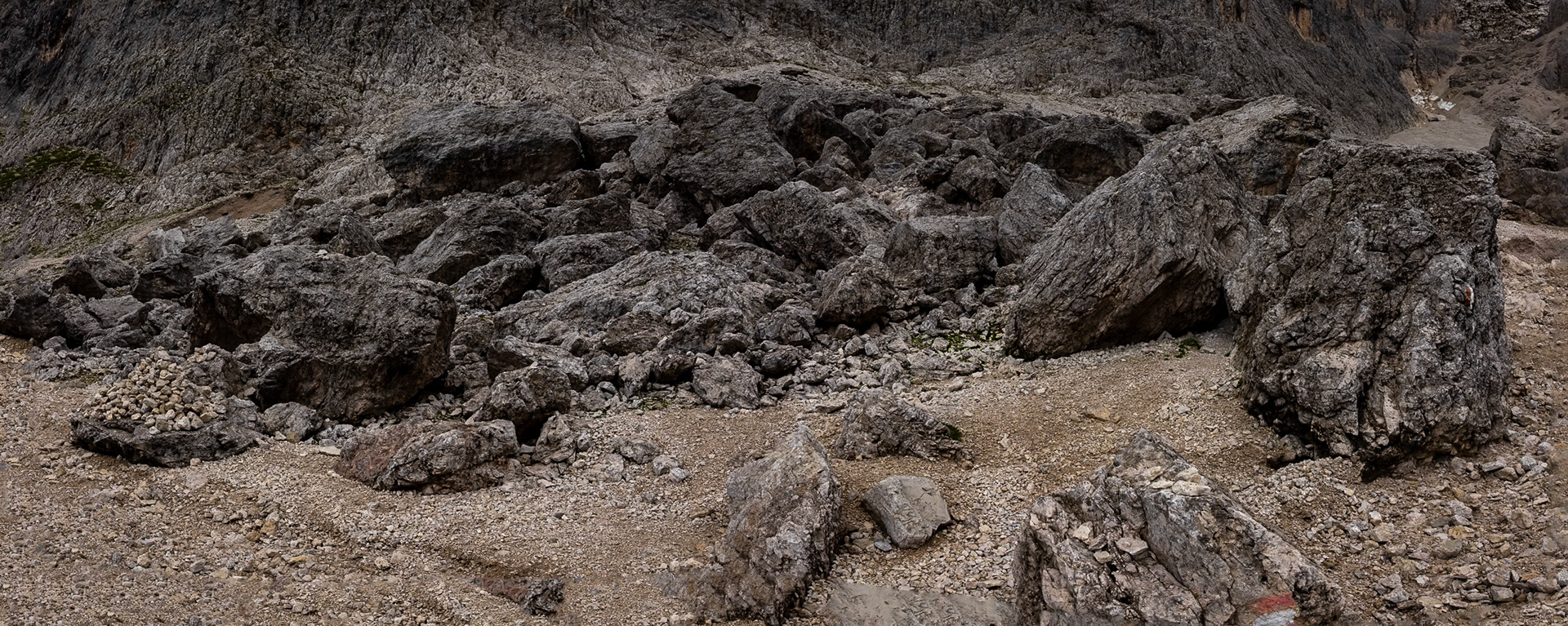 Passo Sella, Sassolungo, Selva di Val Gardena, Dolomites, South Tyrol, Italy