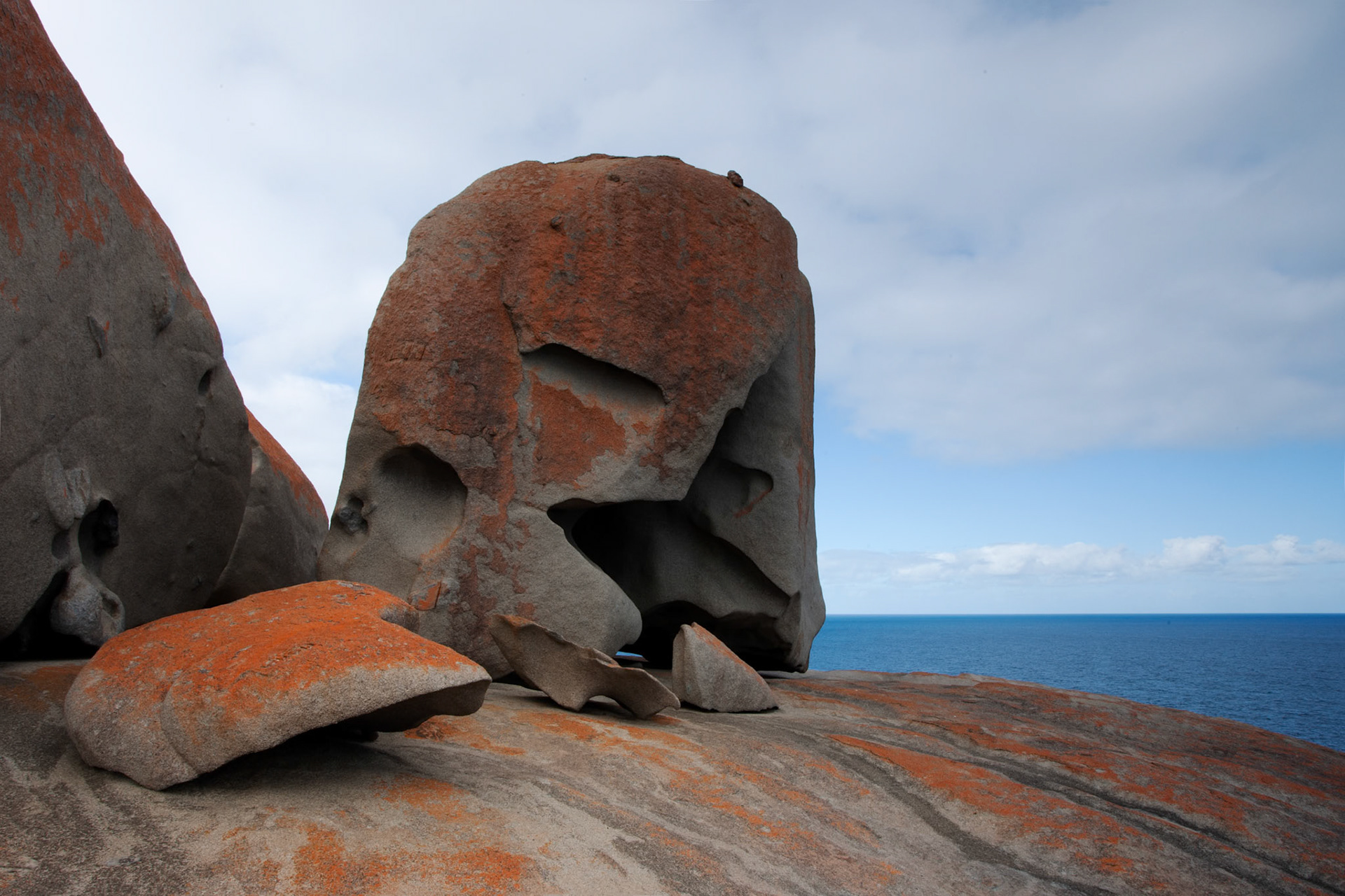 Remarkable Rocks at Cape de Coudiac in Flinders Chase National Park, Kangaroo Island, South Australia