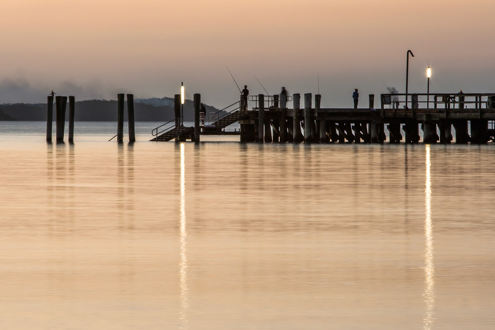 Pier at Kingfisher Bay, Fraser Island, Queensland