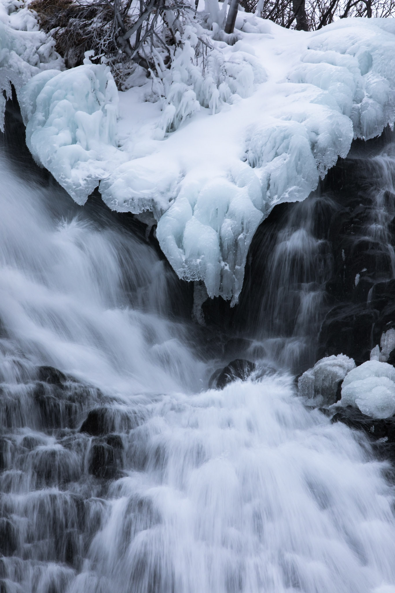 Oshinkoshin waterfall, Hokkaido, Japan