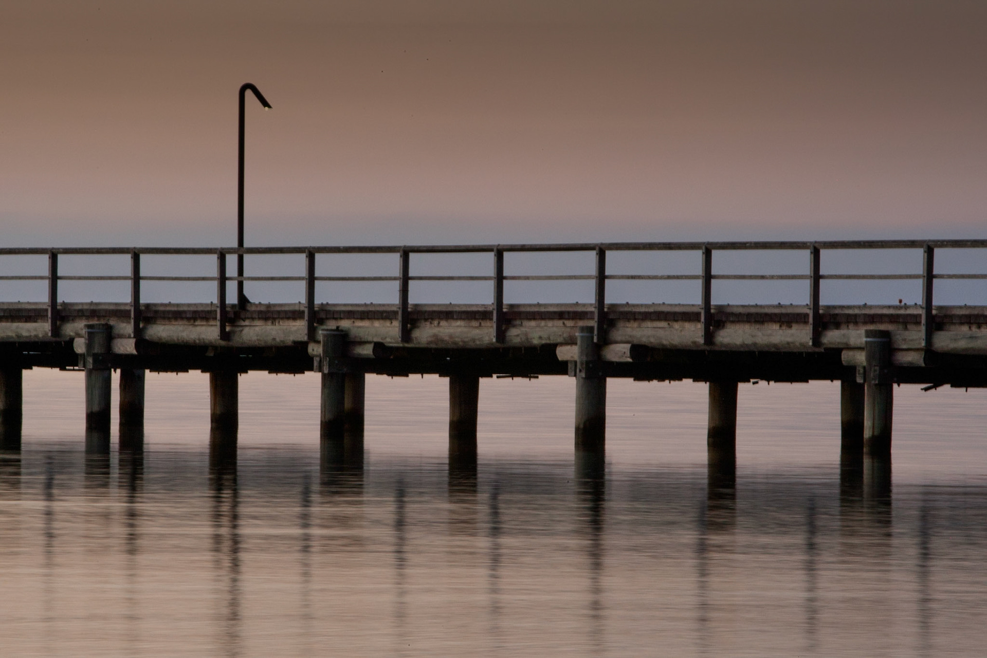 Pier at Kingfisher Bay, Fraser Island, Queensland