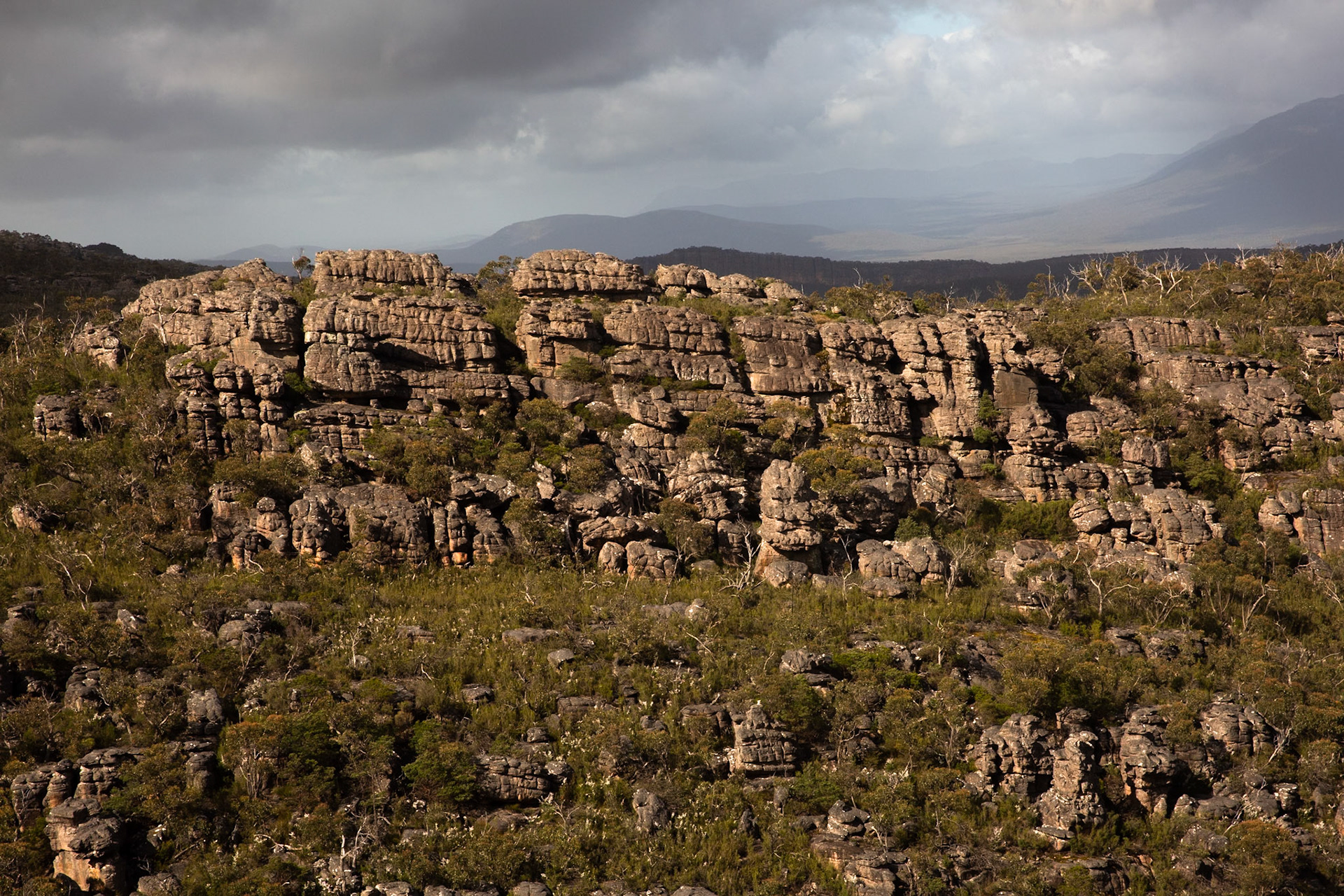 Mt Rosea circuit, Hall's Gap, The Grampians, Victoria