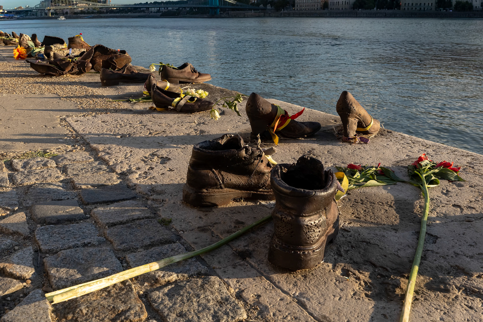 Shoes on the Danube Bank, Budapest, Hungary