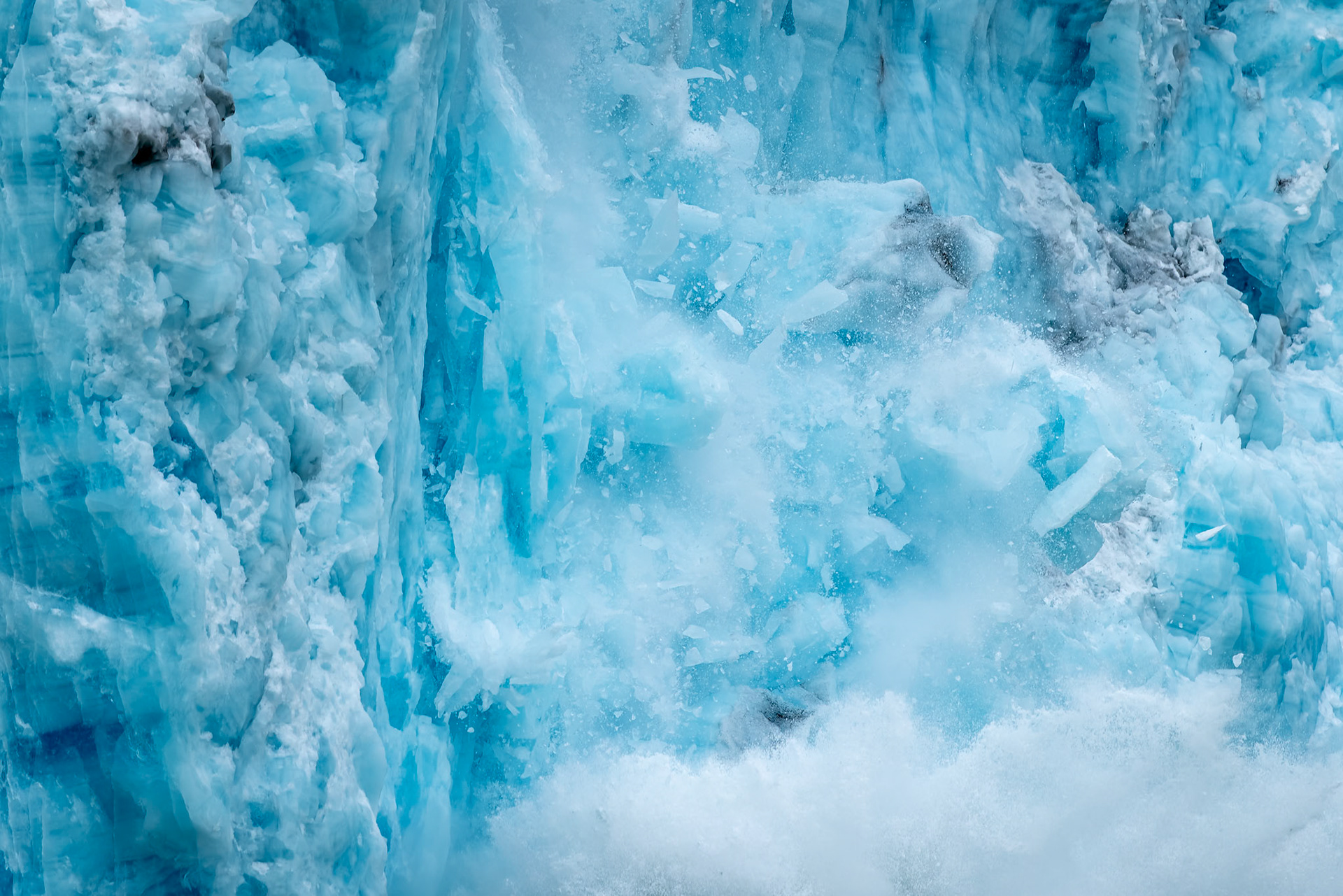 Landscape, Magdelena Fjord, Svalbard, Norway