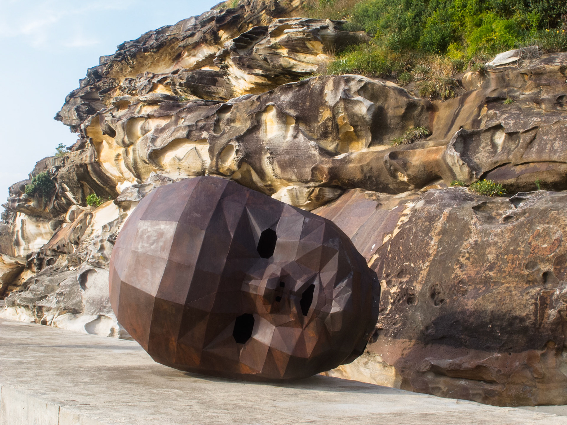 Sculpture by the Sea. An annual exhibition of sculptures presented along the Bondi to Tamarama coastal walk.