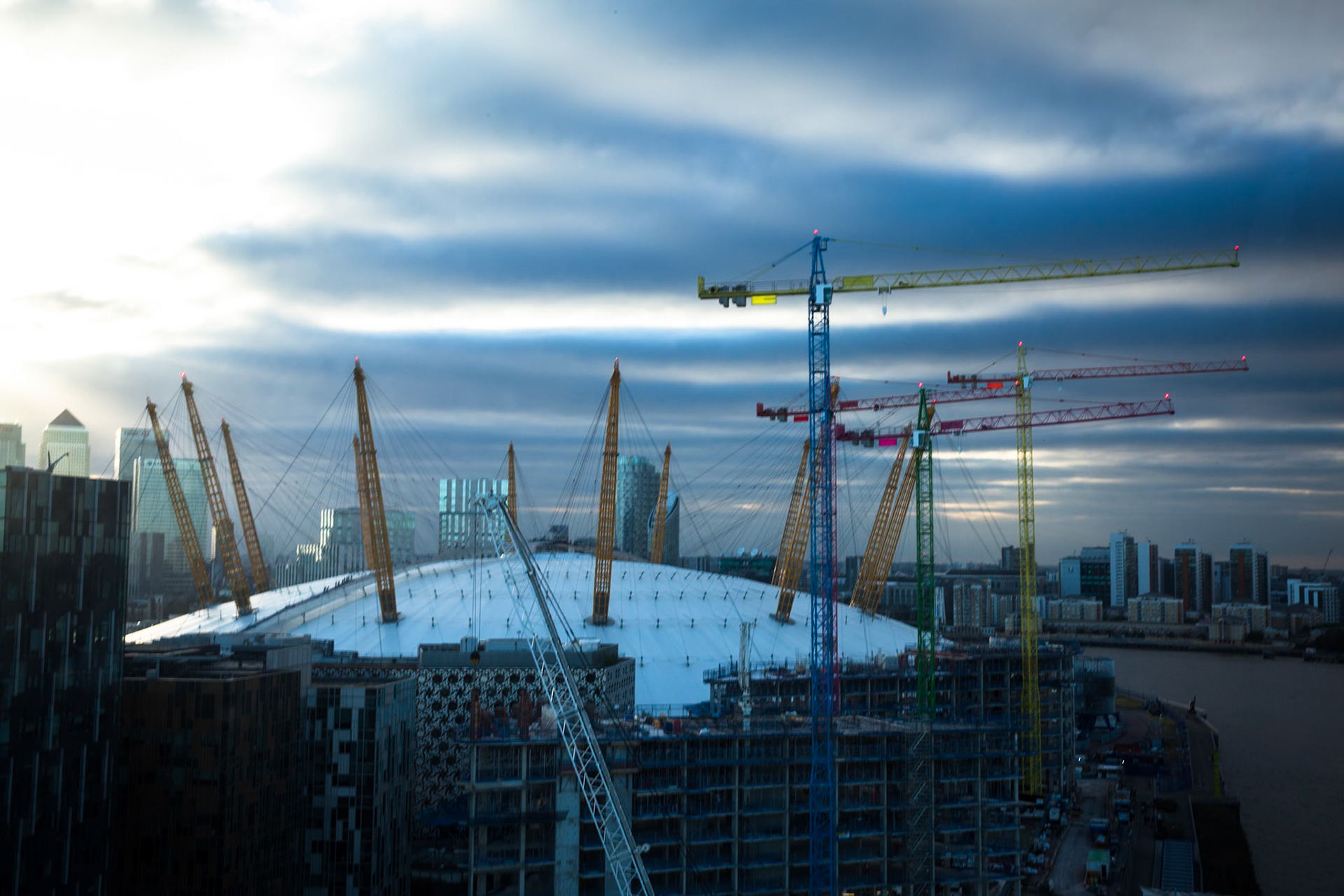 The Millennium Dome,  Greenwich Peninsula, South East London