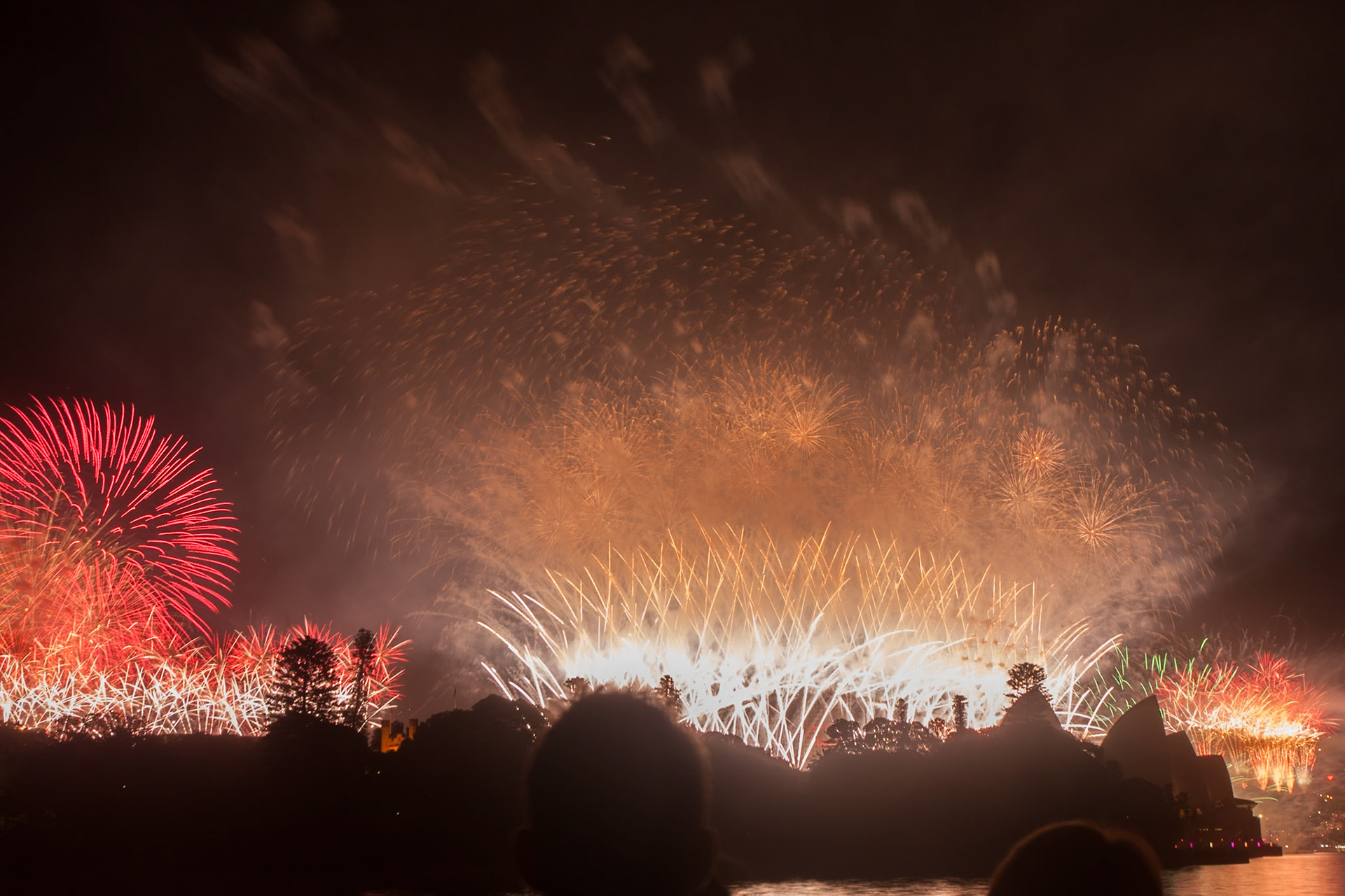 Fireworks, New Year's eve 2012, Sydney