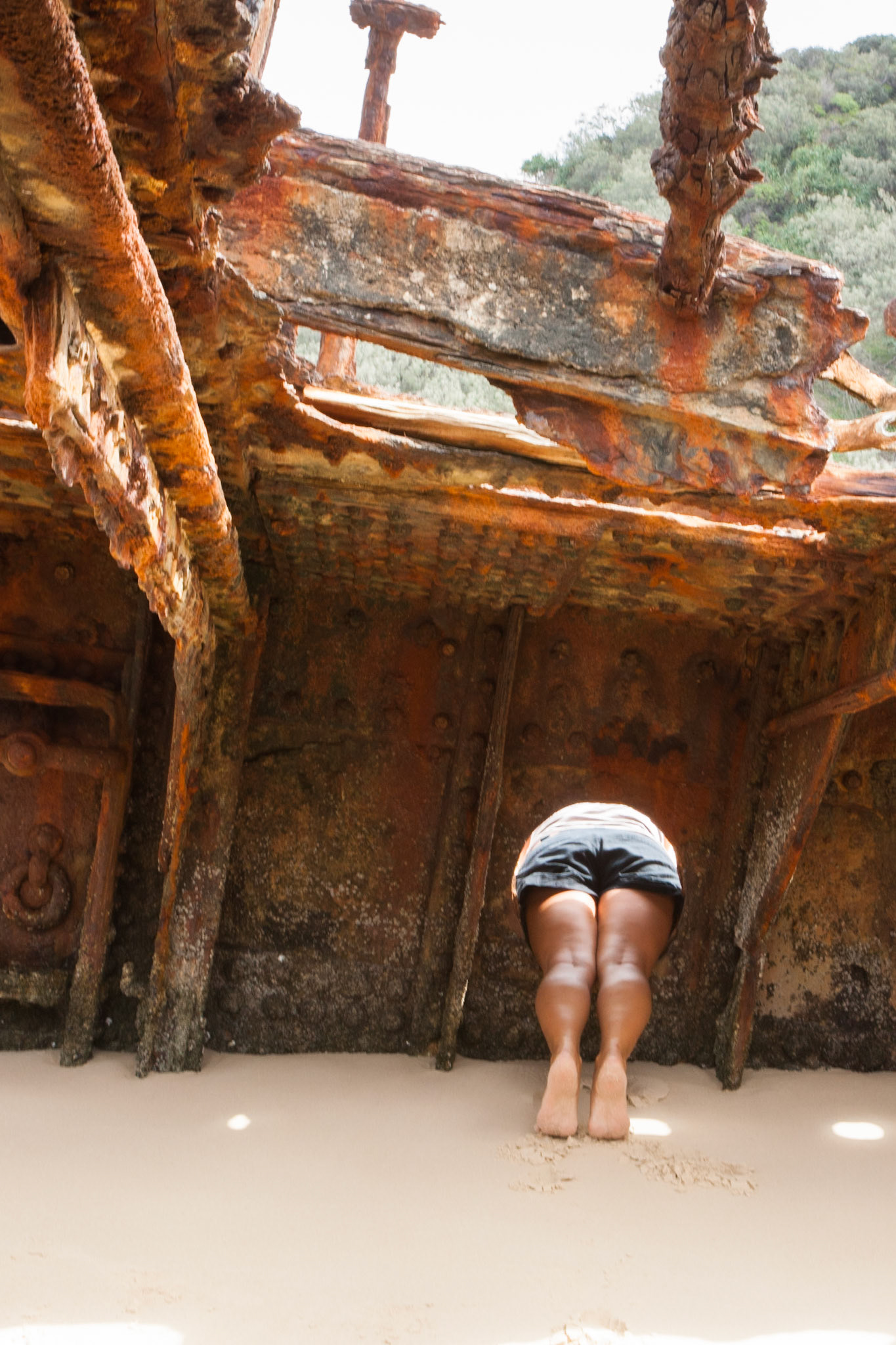 Maheno wreck, Fraser Island, Queensland