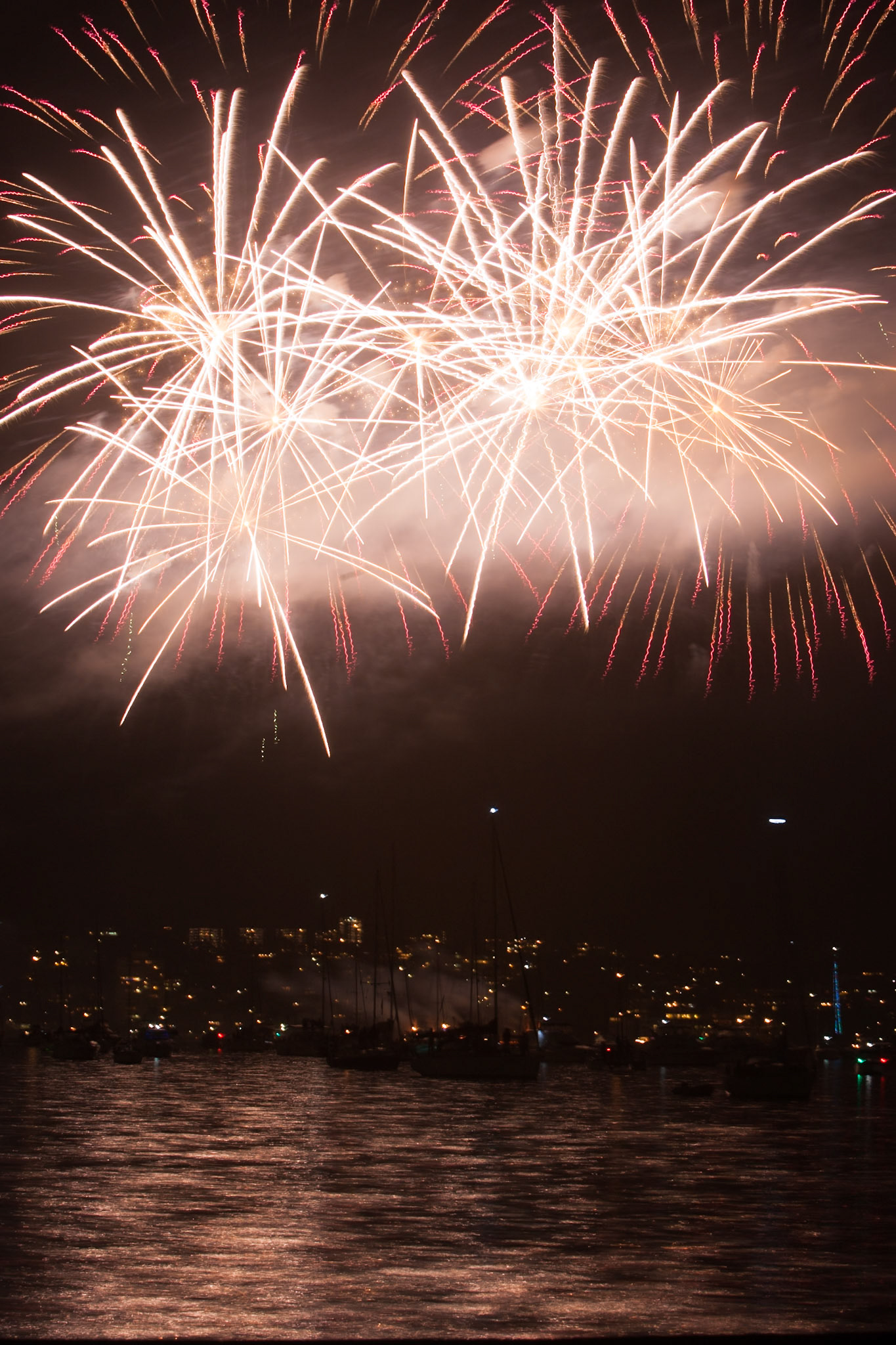 Fireworks, New Year's eve 2012, Sydney