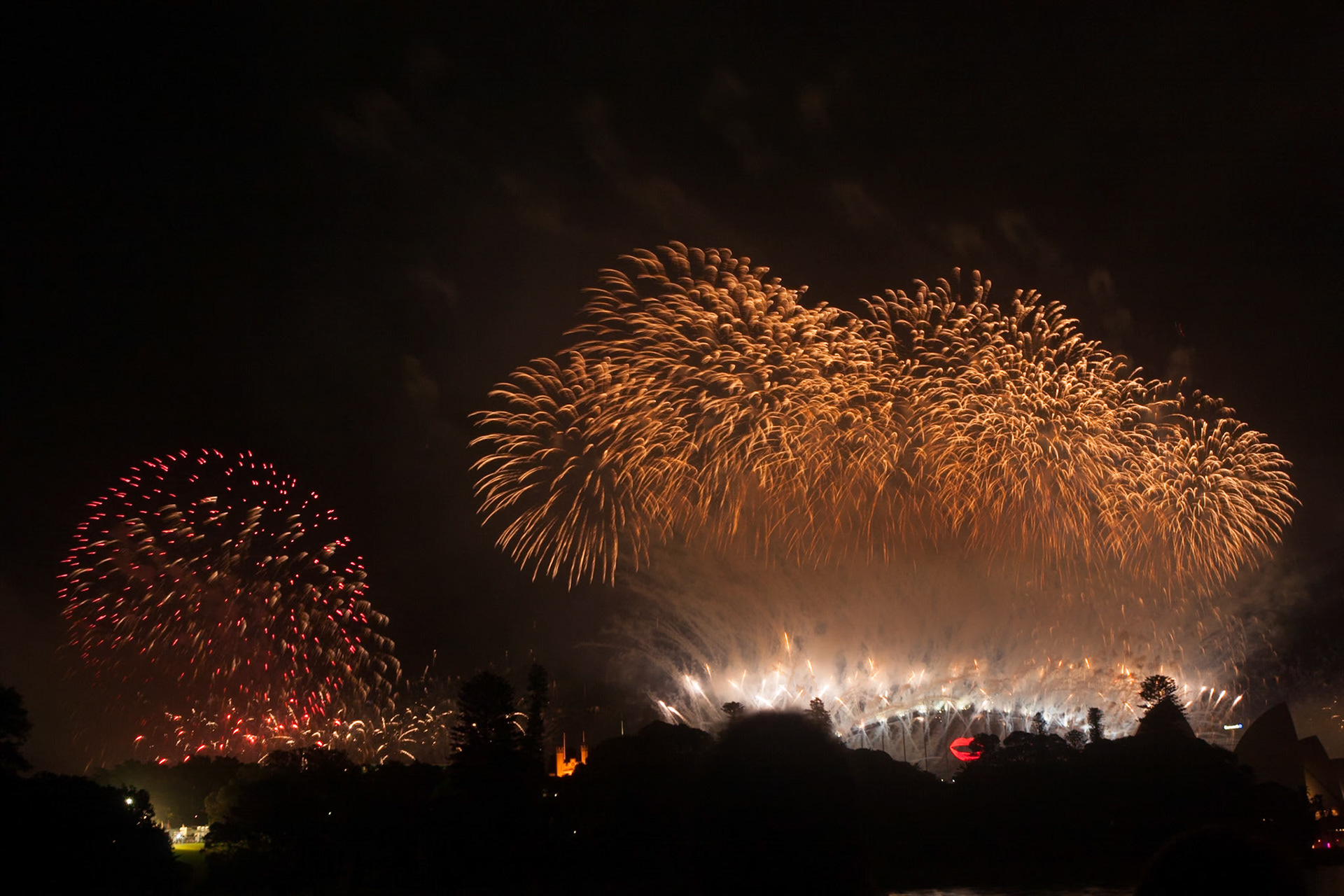 Fireworks, New Year's eve 2012, Sydney
