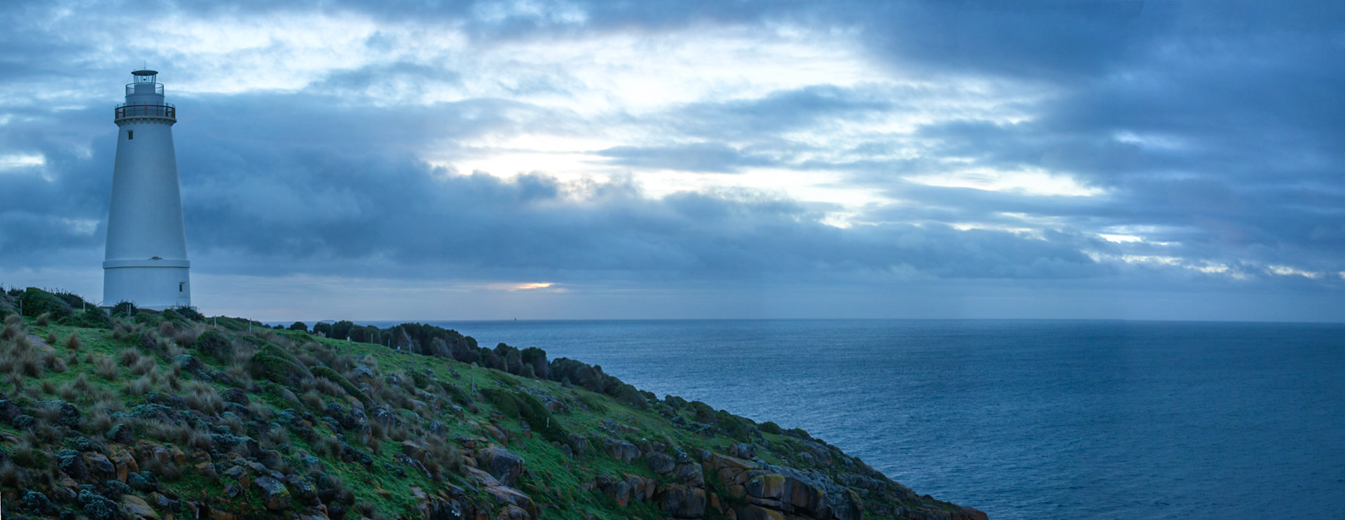 Cape Willoughby lighthouse at dawn, Kangaroo Island