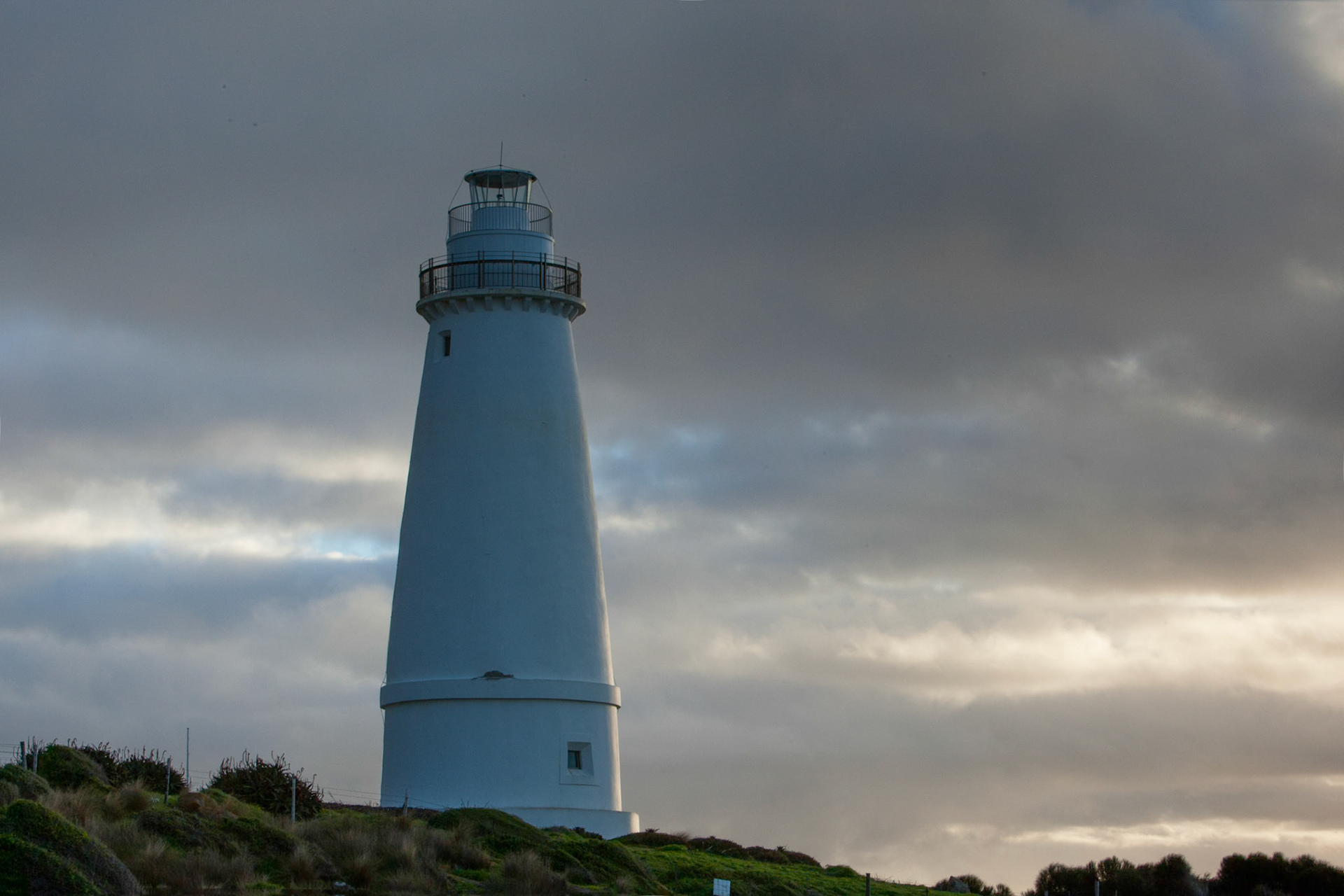 Cape Willoughby lighthouse at dawn, Kangaroo Island