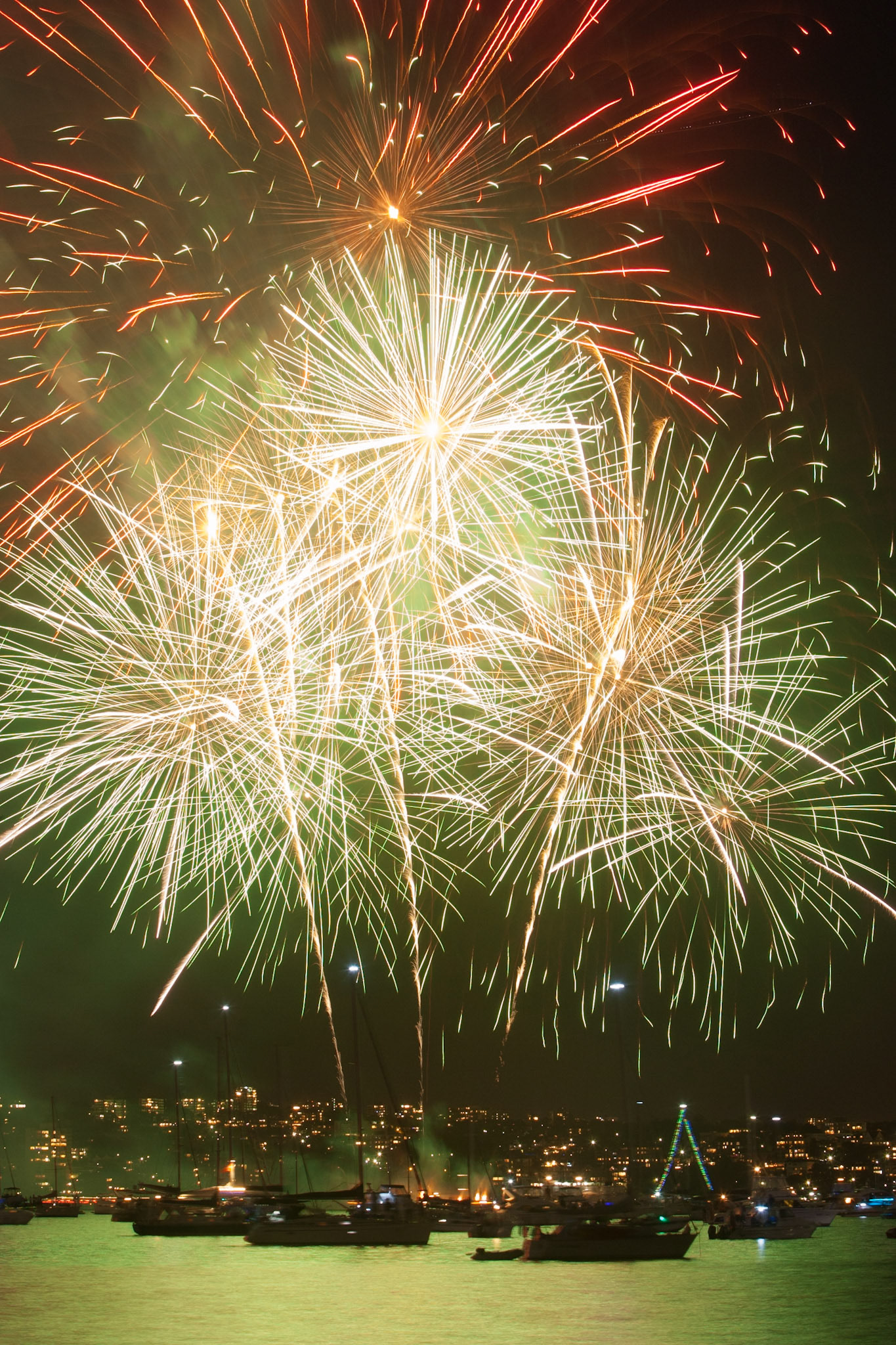 Fireworks, New Year's eve 2012, Sydney